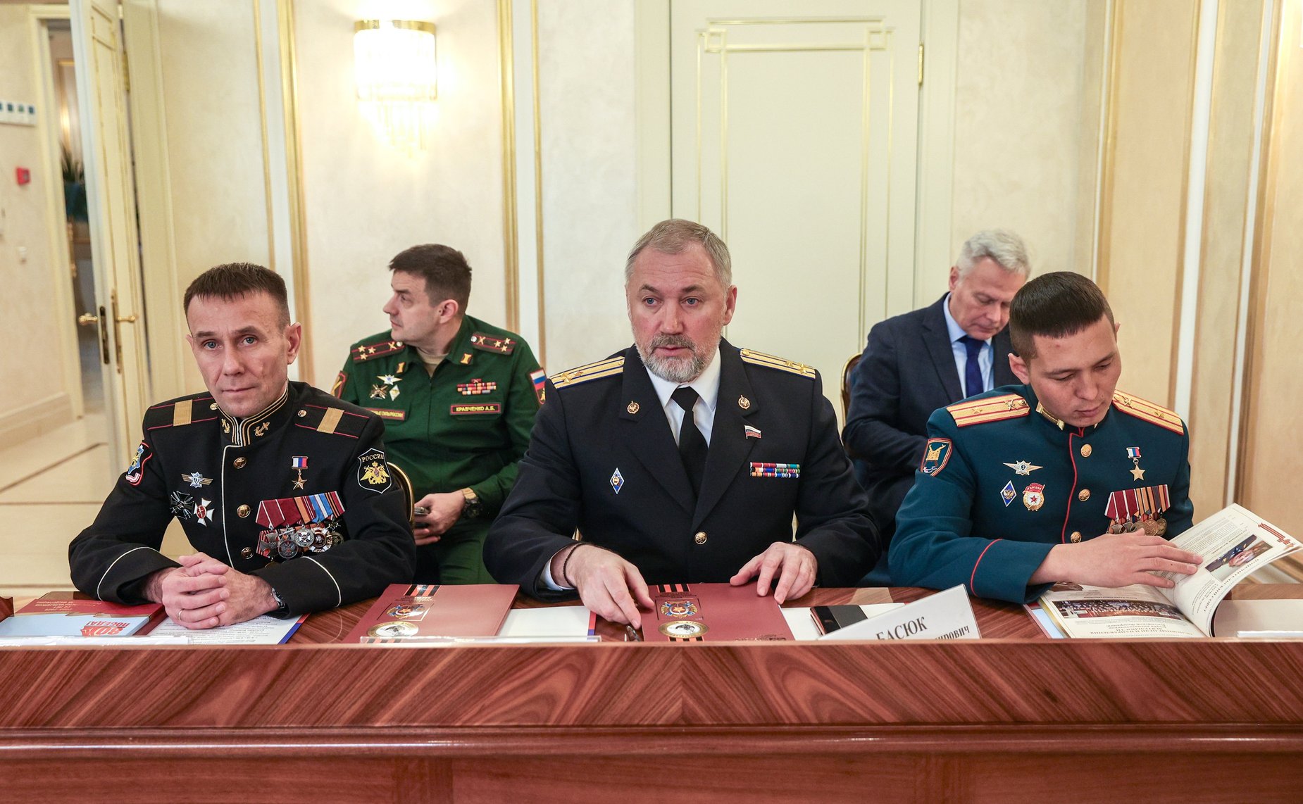 Совещание Комитета Совета Федерации по обороне и безопасности, посвященное Дню защитника Отечества совместно с Клубом военачальников Российской Федерации