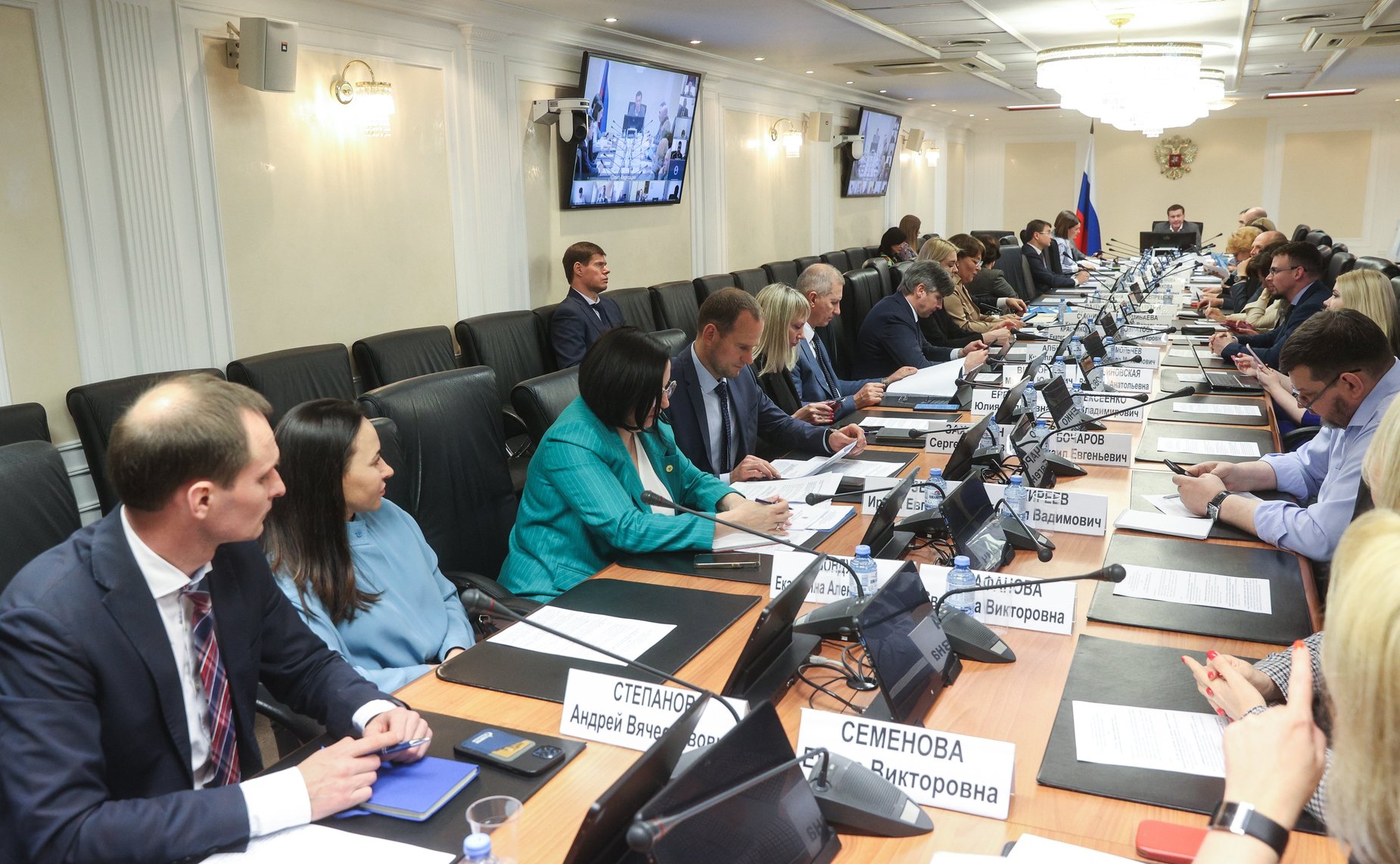 Заседание секции «Цифровая трансформация строительства и ЖКХ» Совета по развитию цифровой экономики при СФ