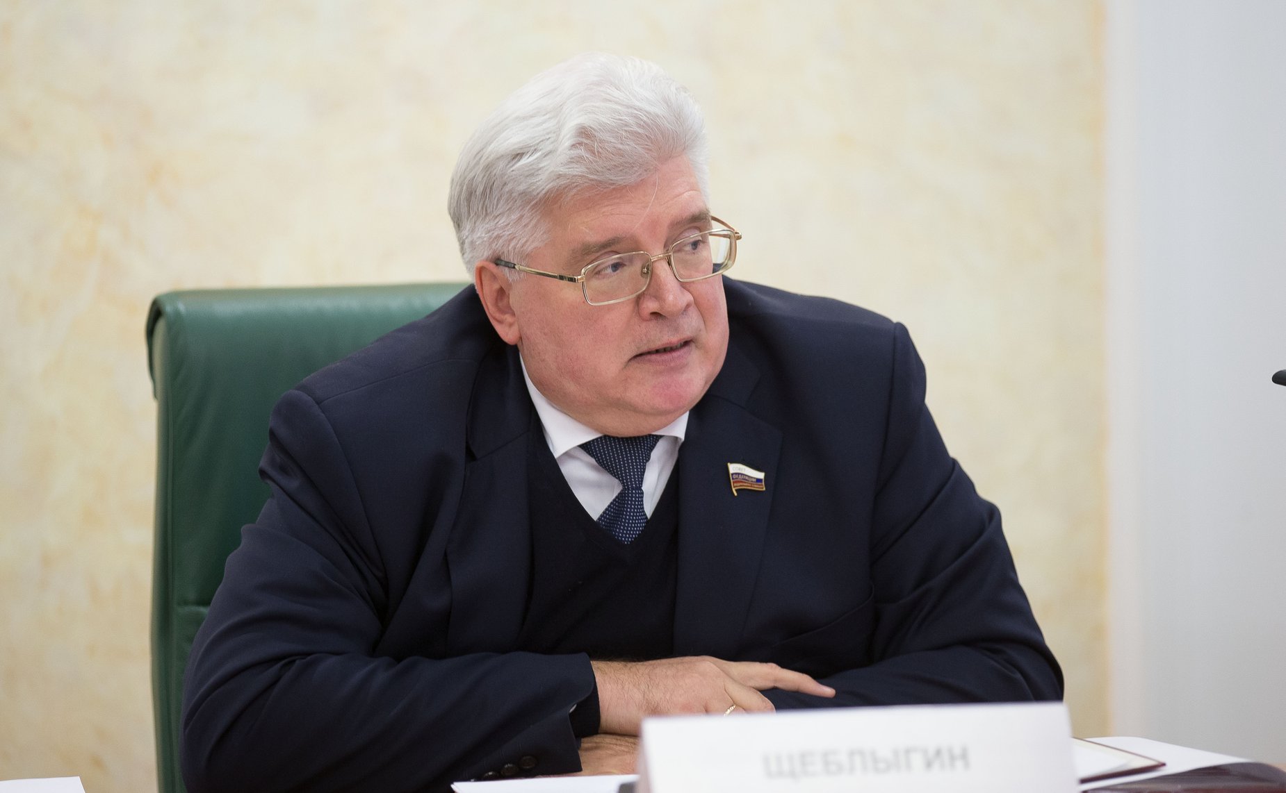 С. Щеблыгин «Круглый стол» на тему «Русский язык как ключевой фактор продвижения ценностей российской культуры и единства российского общества: пути сохранения и развития»