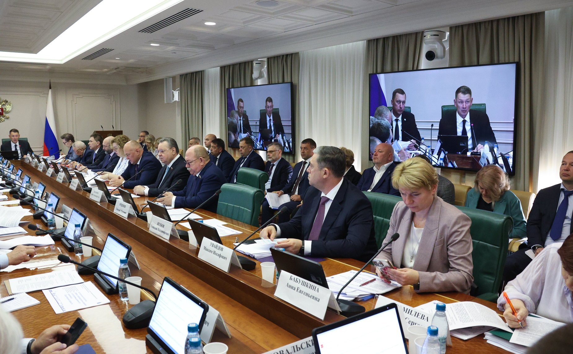 Расширенное заседание Комитета СФ по аграрно-продовольственной политике и природопользованию (в рамках Дней Саратовской области в Совете Федерации)