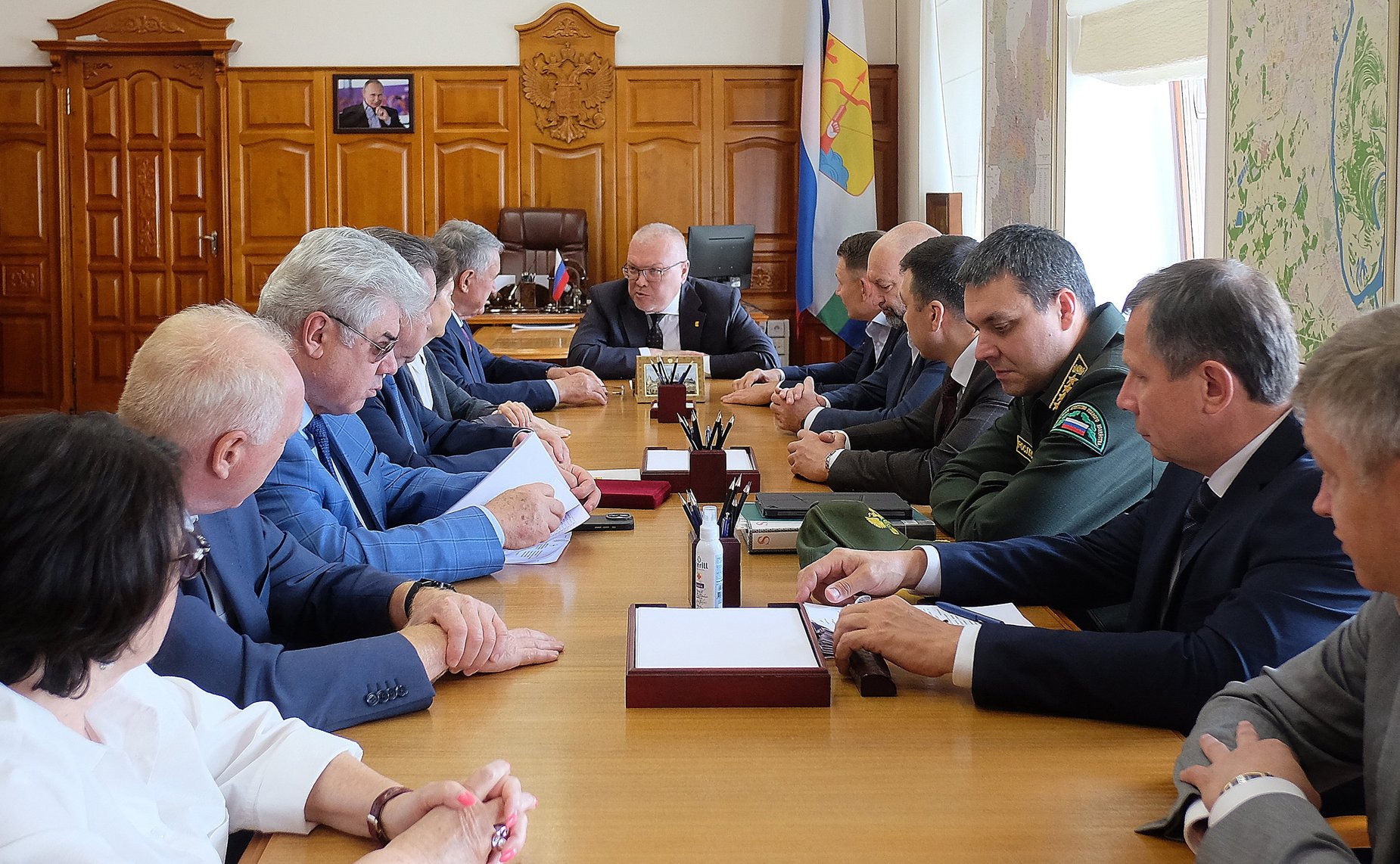 Выездное заседание Совета по вопросам развития лесного комплекса Российской Федерации