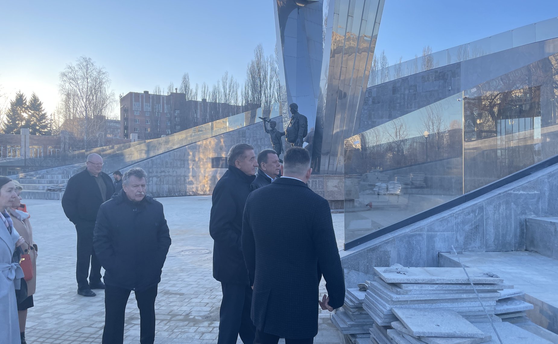 Сергей Лукин в ходе региональной недели ознакомился с ходом строительства Музея Воздушно-десантных войск в Воронеже