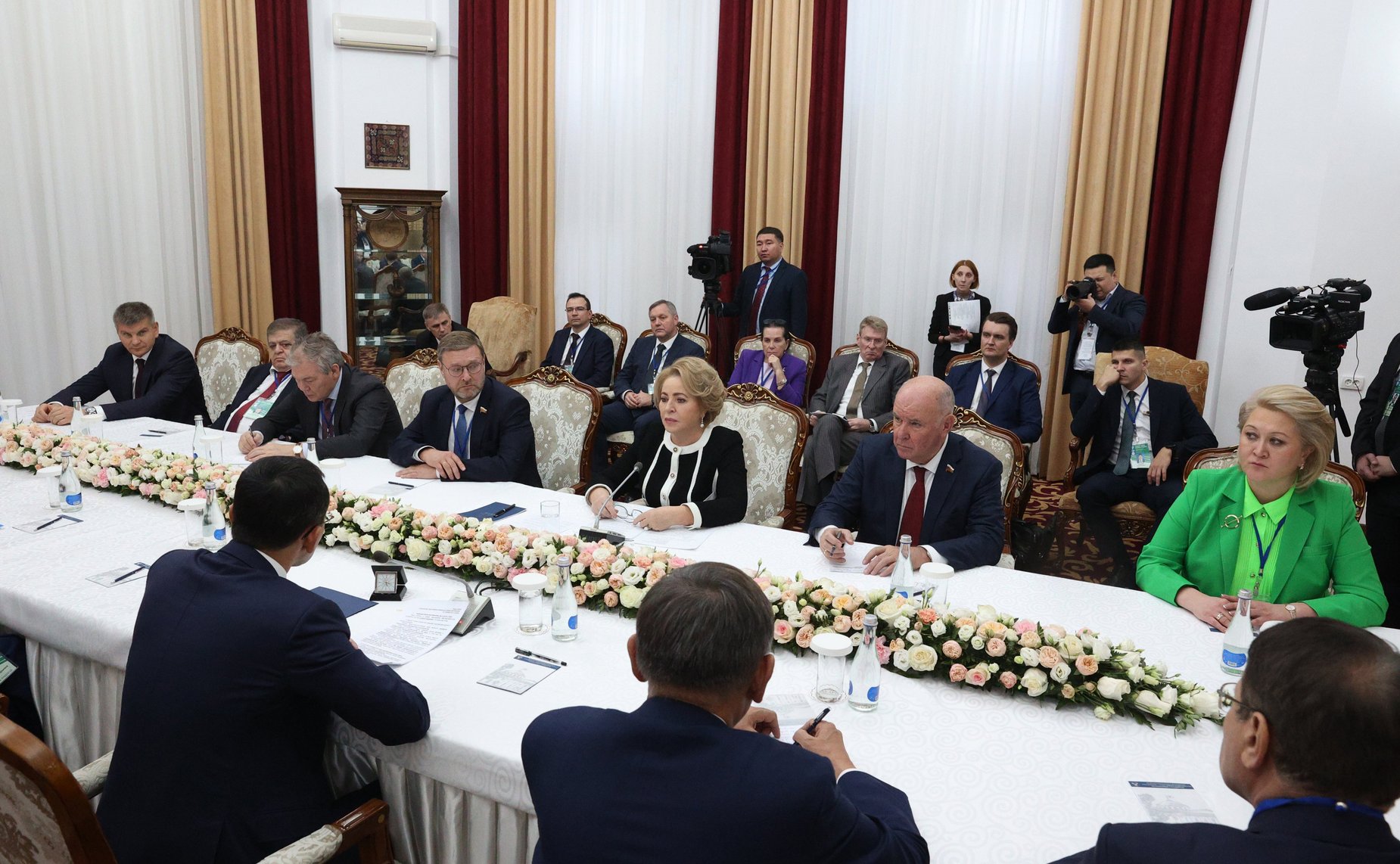 Встреча Председателя СФ Валентины Матвиенко с Председателем Сената Парламента Республики Казахстан Мауленом Ашимбаевым