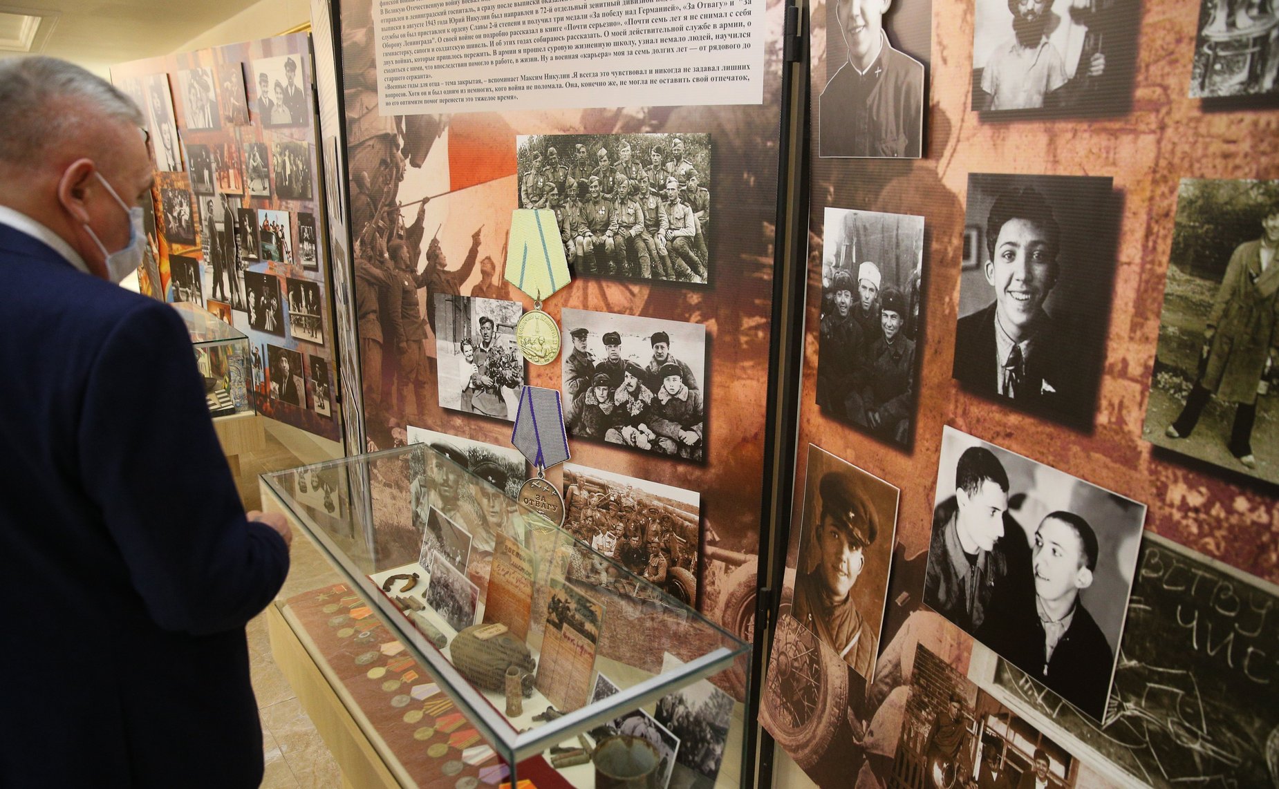 Выставка в Совет Федерации, посвященная 100-летию со дня рождения Юрия Никулина