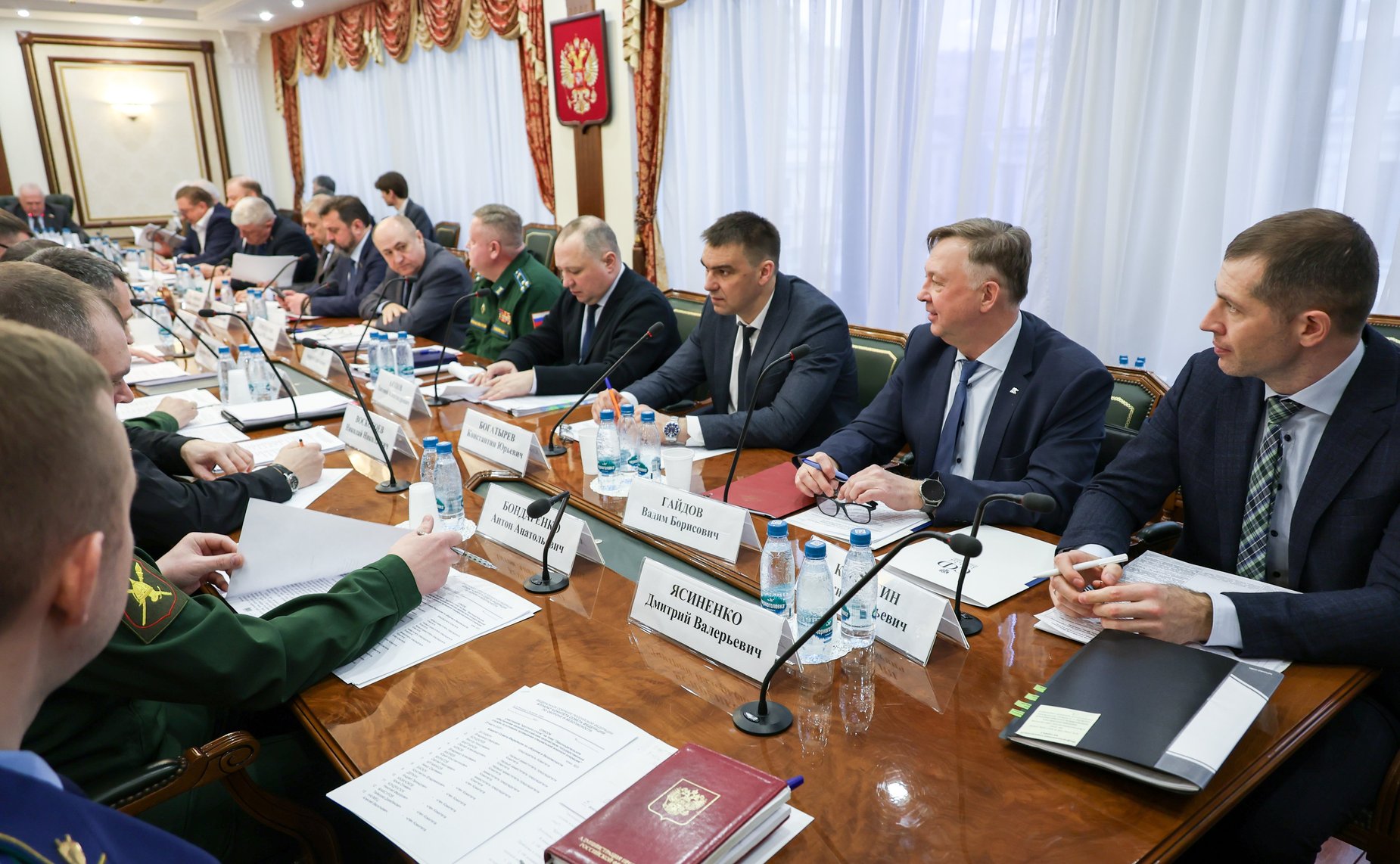 Круглый стол Комитета Совета Федерации по обороне и безопасности «Законодательное обеспечение несения российским казачеством государственной службы в условиях проведения специальной военной операции»
