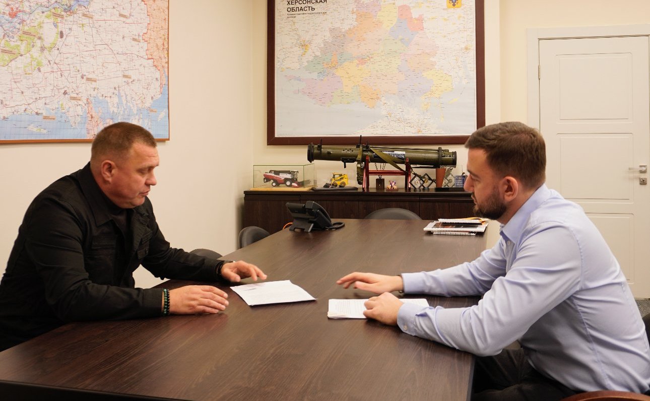 Игорь Кастюкевич провел ряд рабочих встреч с министрами и врио председателя правительства Херсонской области