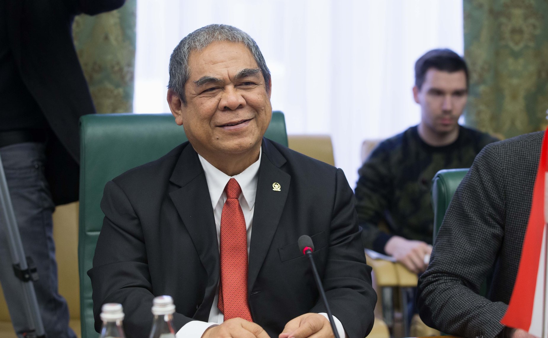 Встреча А. Кутепова с заместителем руководителя Обзорного органа Народного консультативного конгресса Республики Индонезии Табагусом Сунманджайя