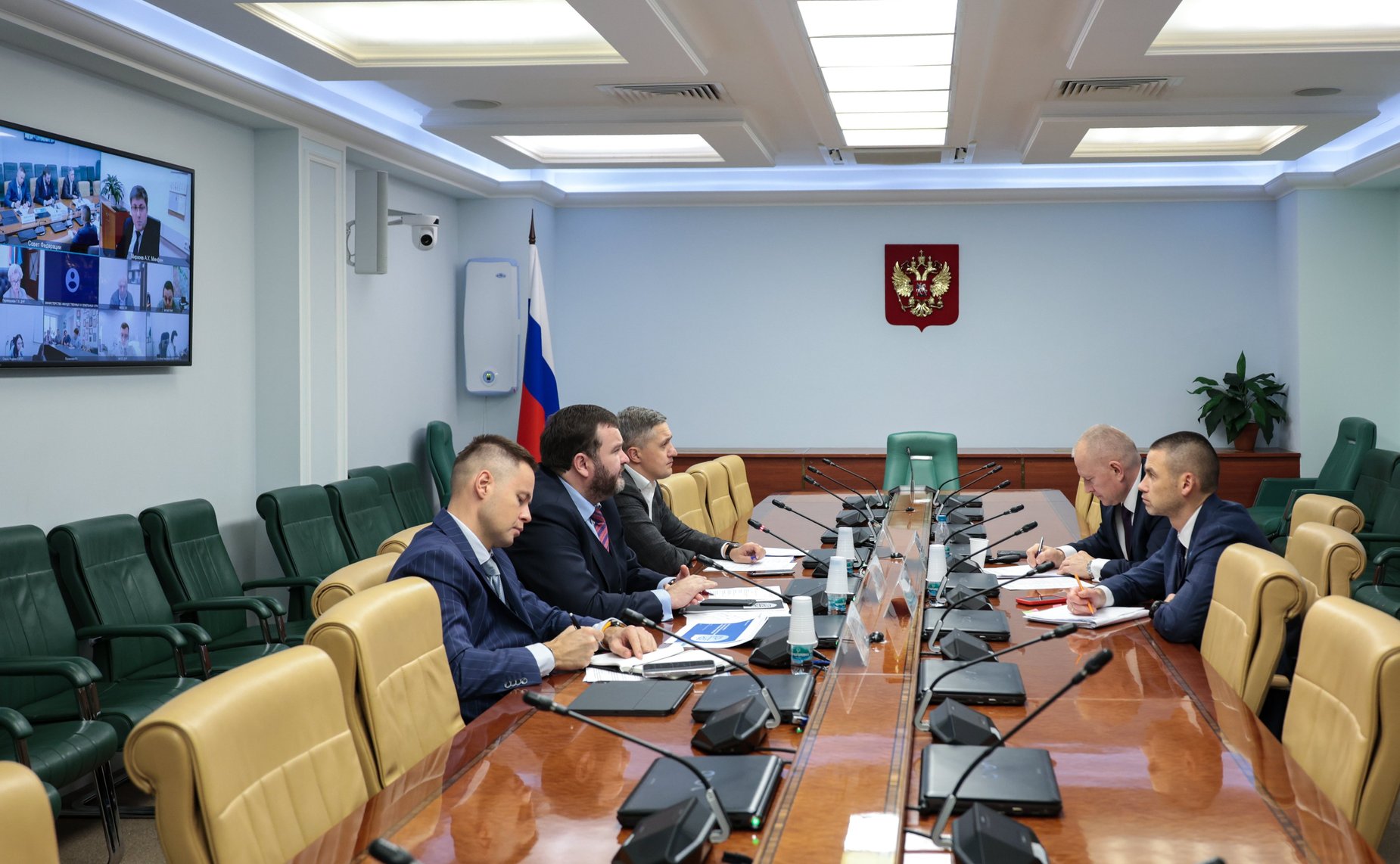 Совещание Комитета СФ по экономической политике «О проблемах, связанных с введением земельного налога на территориях Донецкой Народной Республики, Луганской Народной Республики, Запорожской области и Херсонской области»