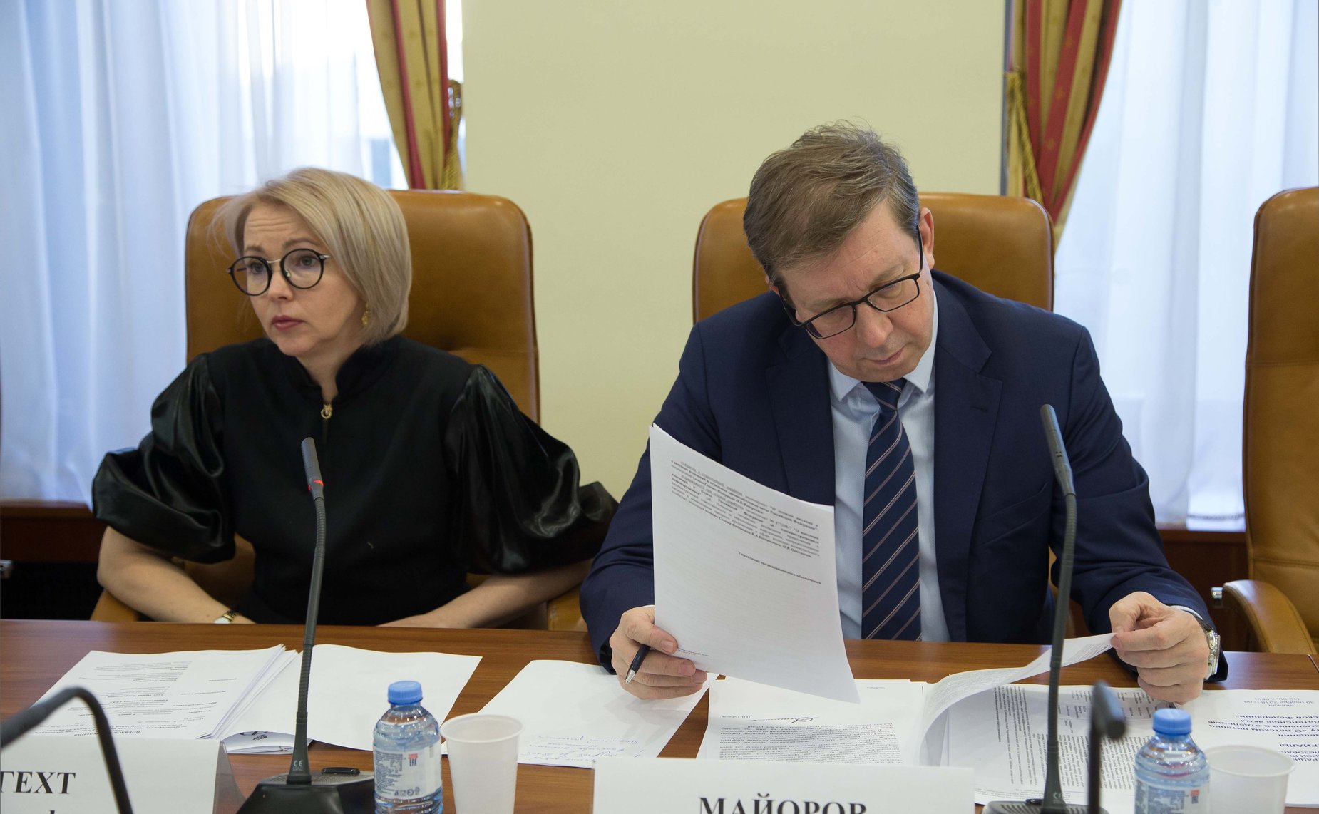 Ирина Гехт и Алексей Майоров