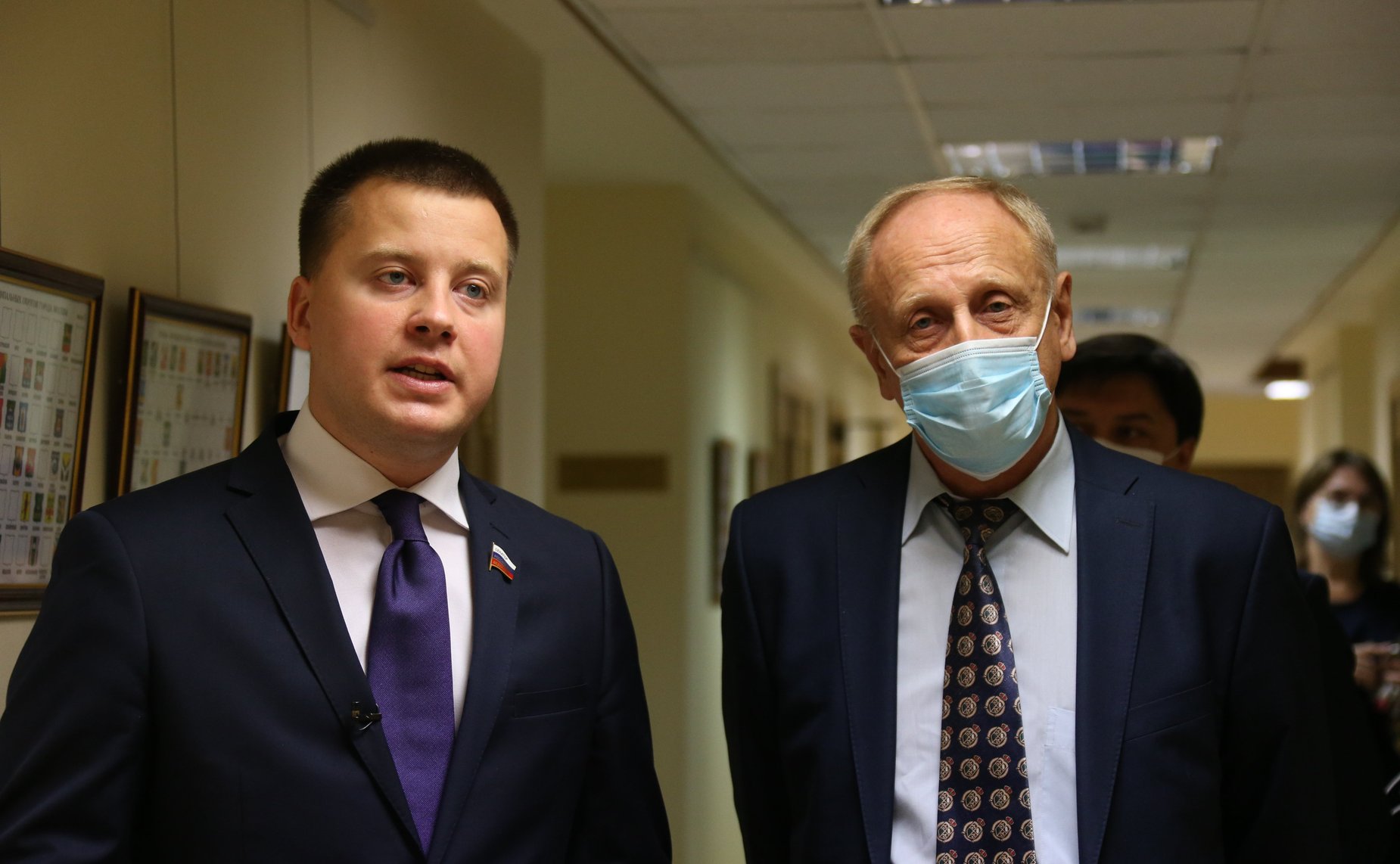 Торжественное открытие в Совете Федерации выставки Общероссийской общественной организации «Союз геральдистов России»