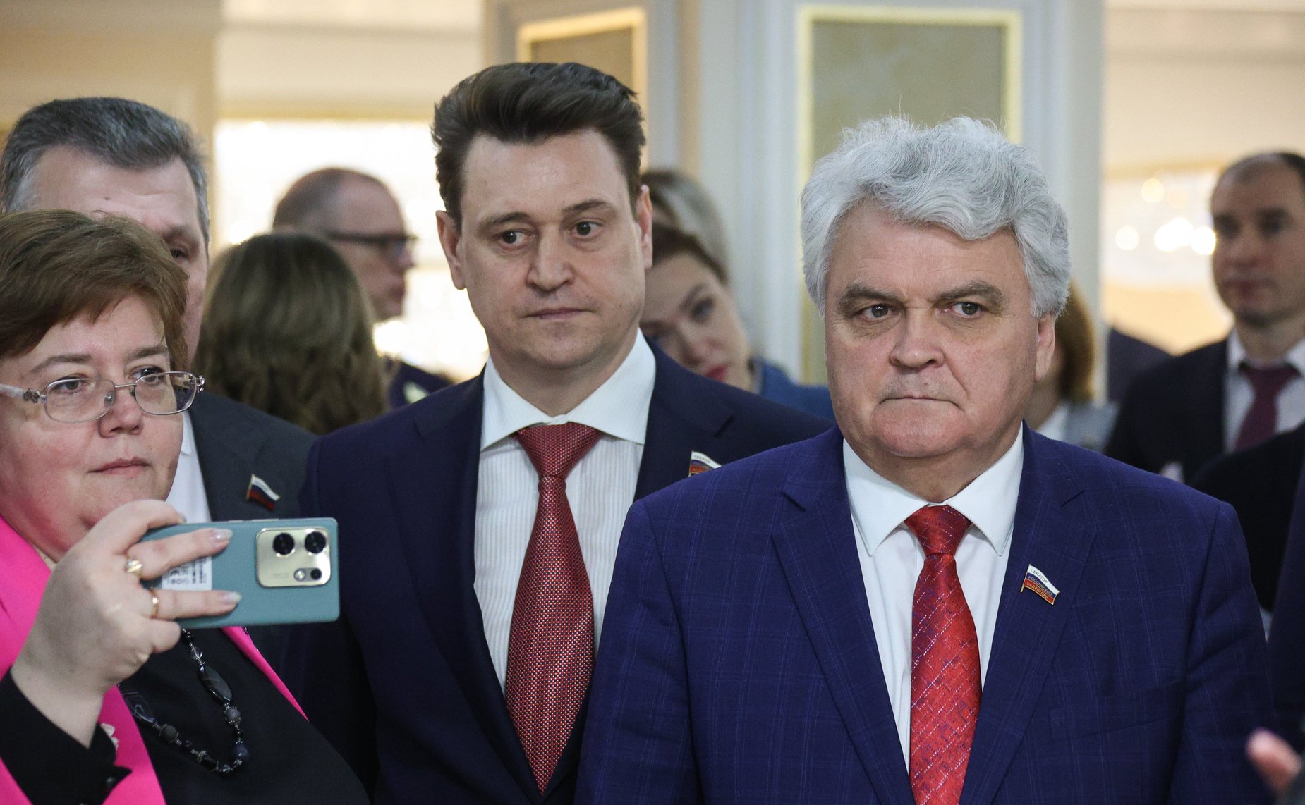 В Совете Федерации открылась выставка картин победителей конкурса детского рисунка, посвященного 80-летию прорыва блокады Ленинграда «Жизнь, деленная на граммы»