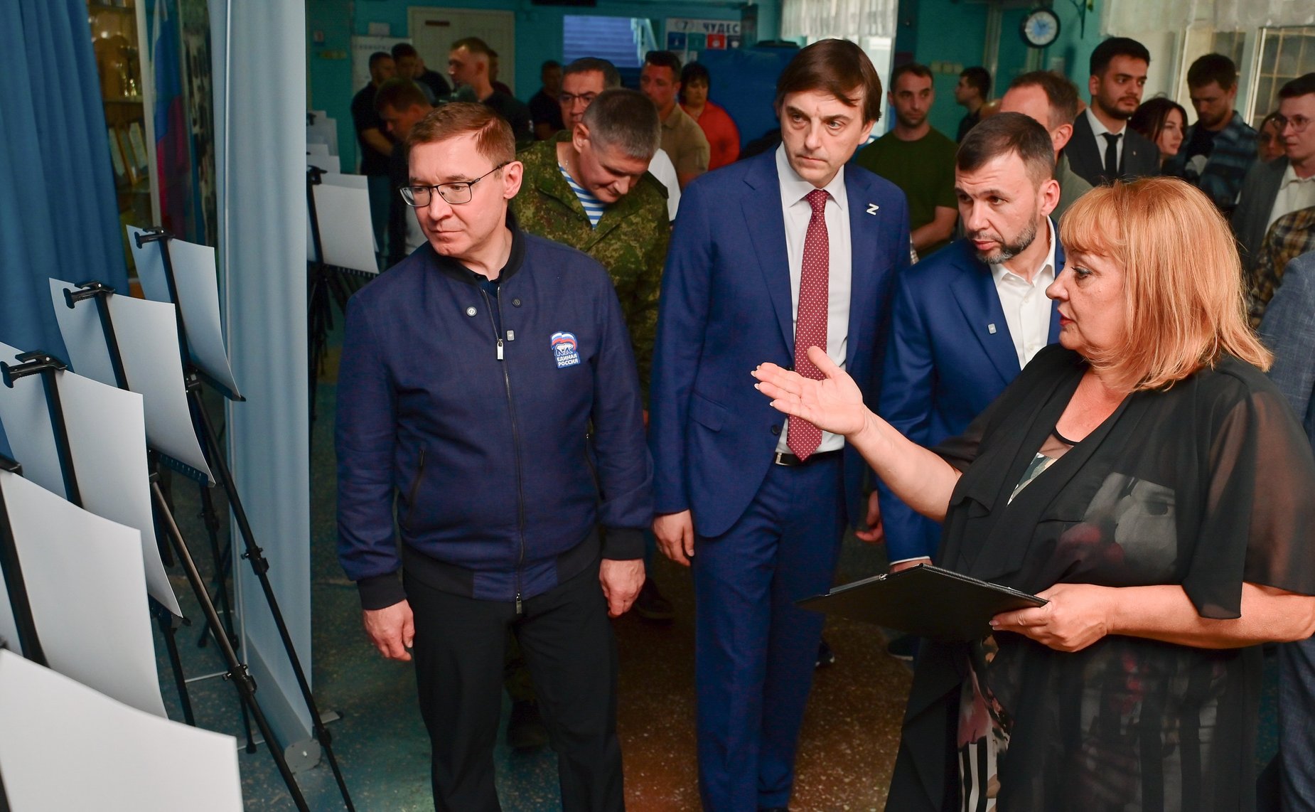 Рабочий визит первого заместителя Председателя Совета Федерации Владимира Якушева в Донецк