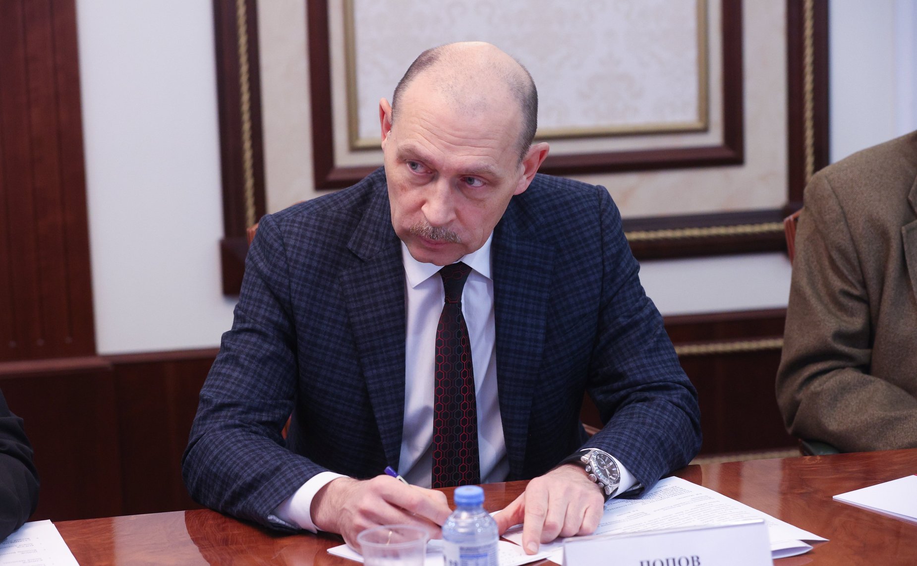 Заместитель Председателя СФ Константин Косачев провел заседание рабочей группы по подготовке X Парламентского форума БРИКС