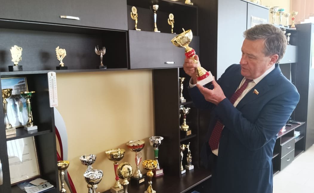 Сергей Рябухин в ходе работы в регионе посетил Вешкаймский район