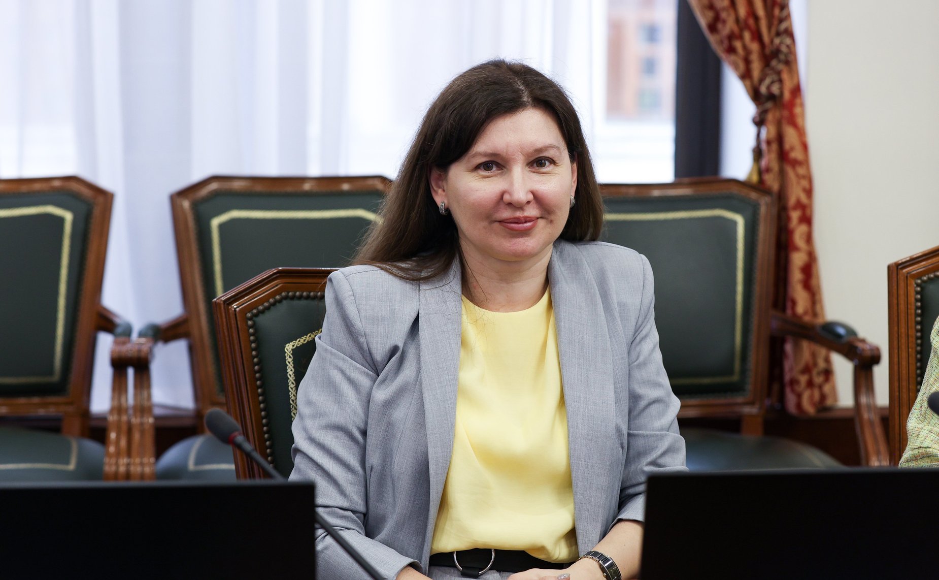 Встреча Инны Святенко с социальными работниками г. Москвы