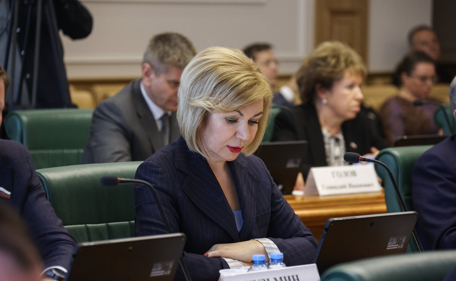 Встреча сенаторов Российской Федерации с генеральным директором — председателем правления ОАО «РЖД» Олегом Белозеровым в формате «Открытого диалога»