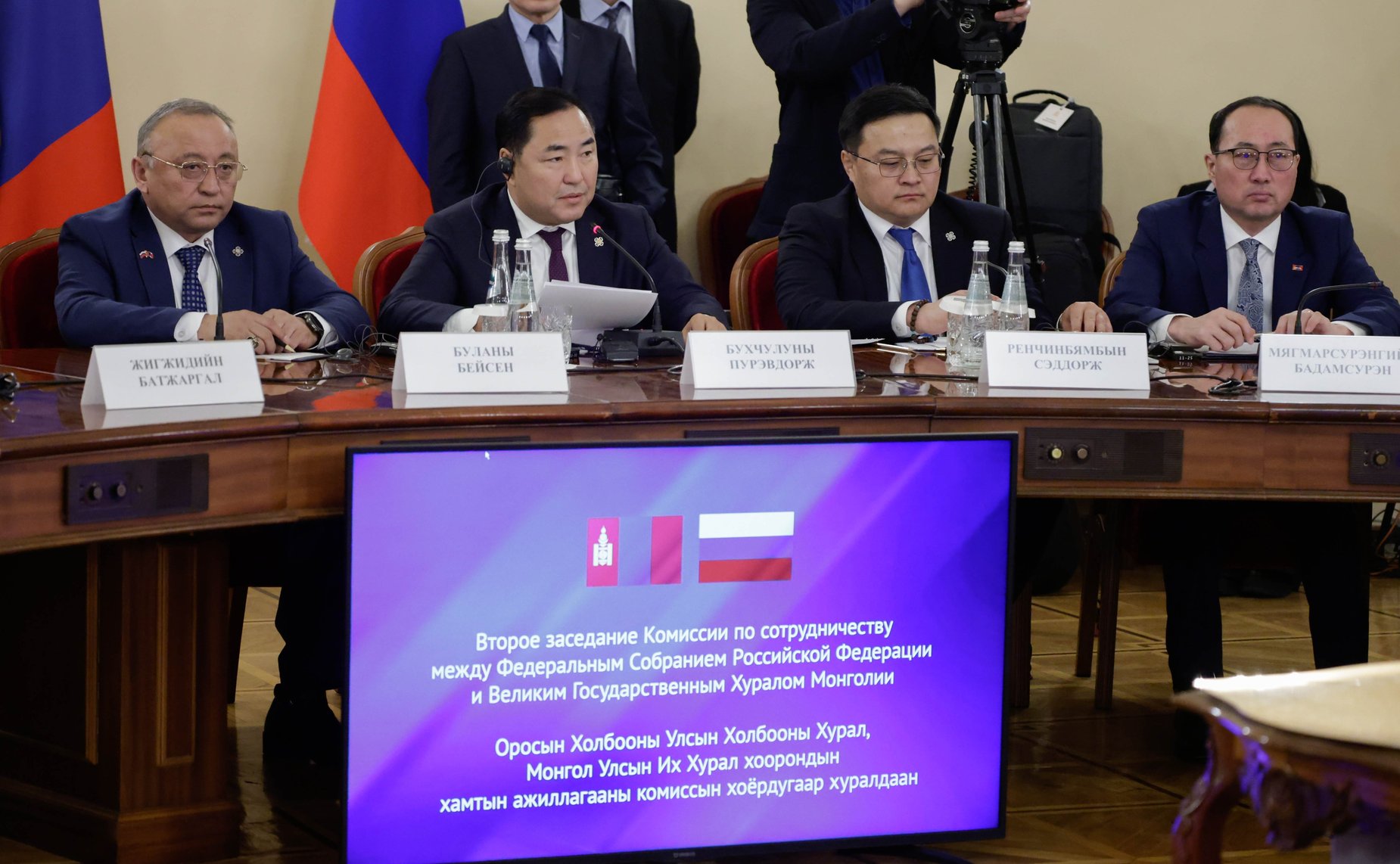 Константин Косачев принял участие в заседании Комиссии по сотрудничеству Федерального Собрания Российской Федерации и Великого государственного Хурала Монголии