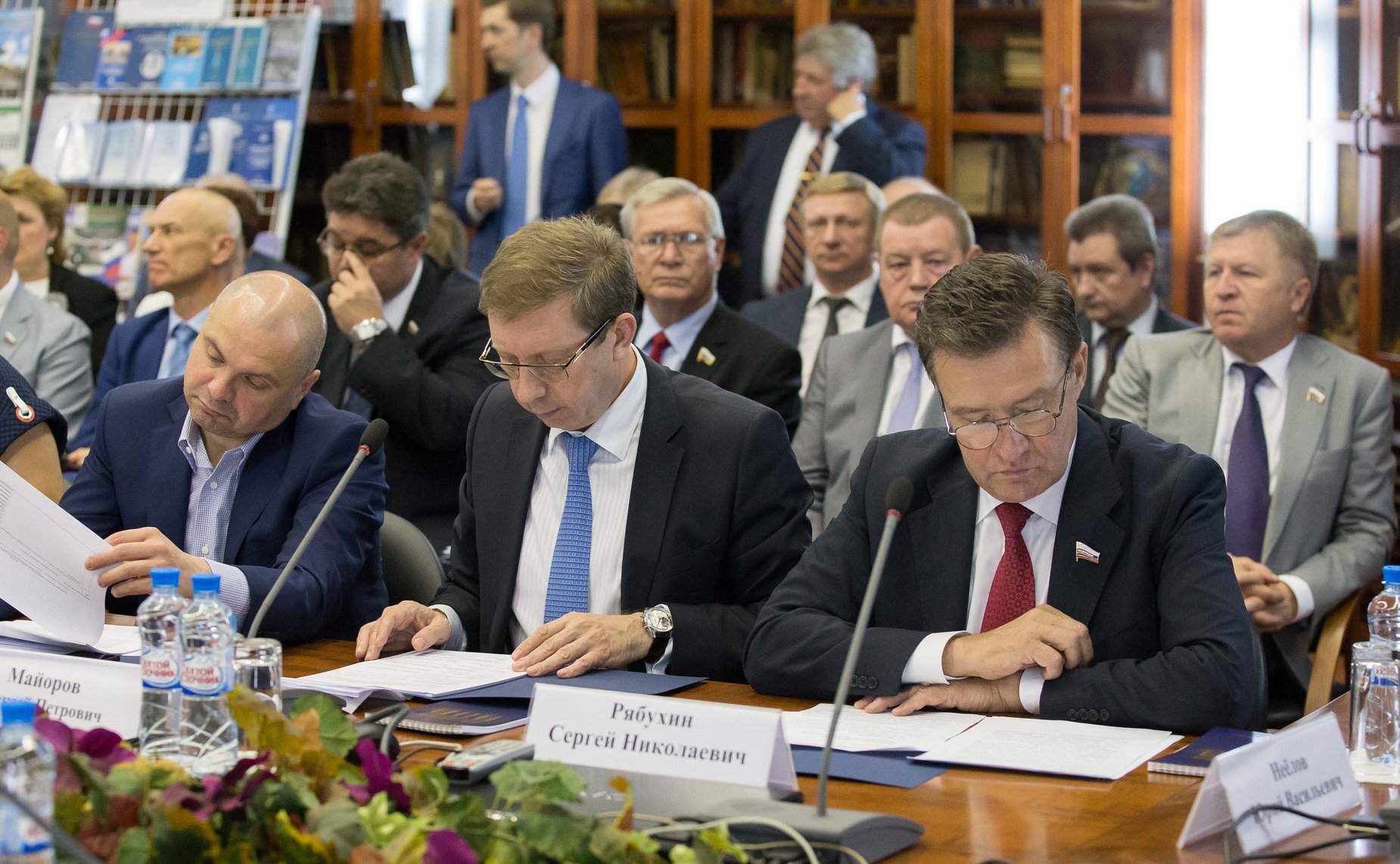 Сенаторы в ТПП Еремеев, Майоров, Рябухин