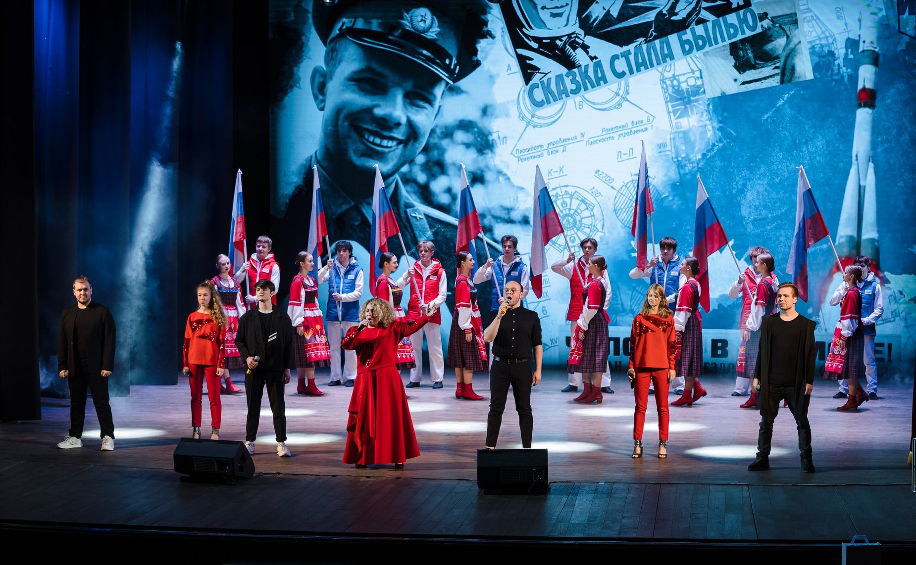 Татьяна Сахарова в рамках работы в регионе посетила фестиваль в поддержку участников специальной военной операции «Я русский!»