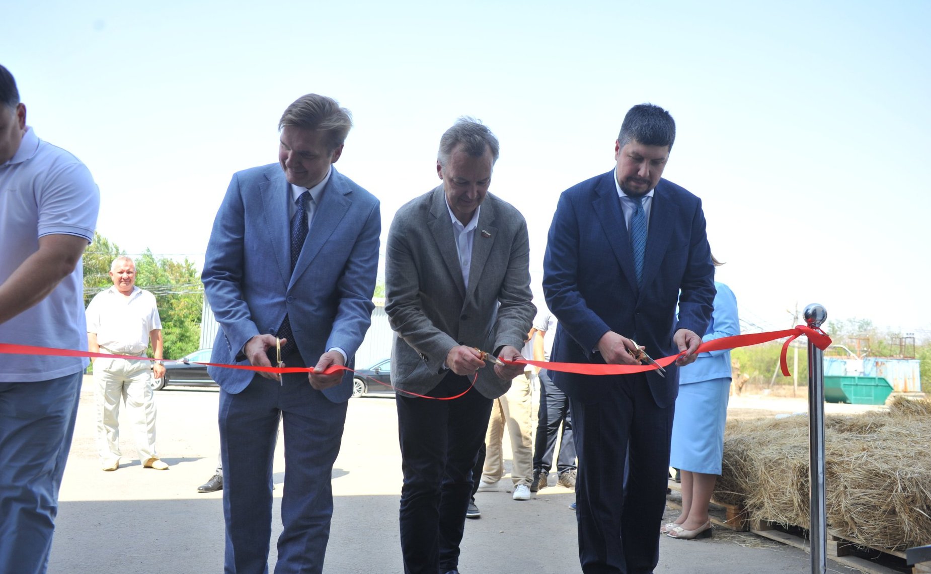 Первый заместитель Председателя Совета Федерации Андрей Яцкин в ходе рабочей поездки в Ростовскую область принял участие в открытии агроагрегатора фермерской продукции