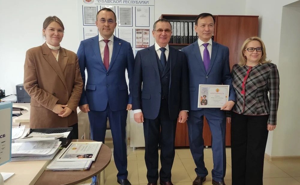 Николай Федоров посетил Ассоциацию юристов Чувашской Республики и провёл рабочую встречу с руководством организации