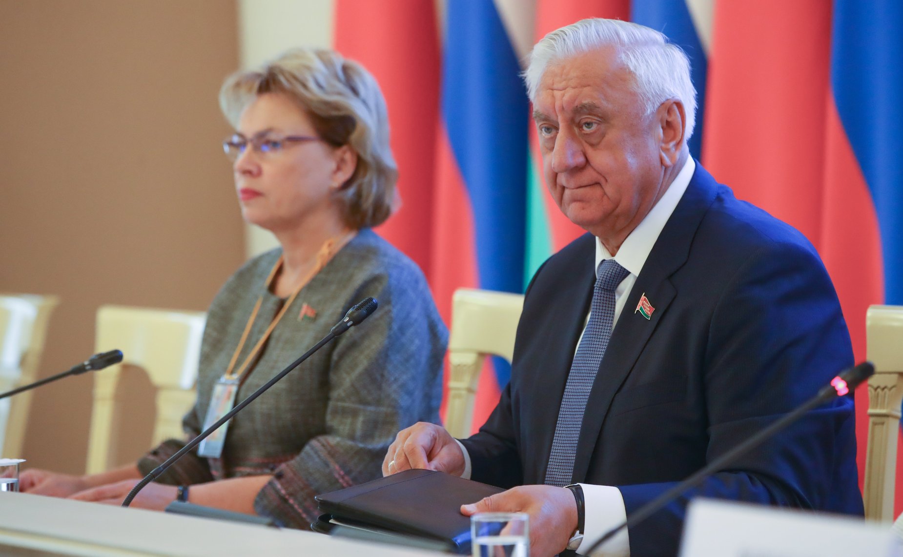 Марианна Щеткина и Михаил Мясникович