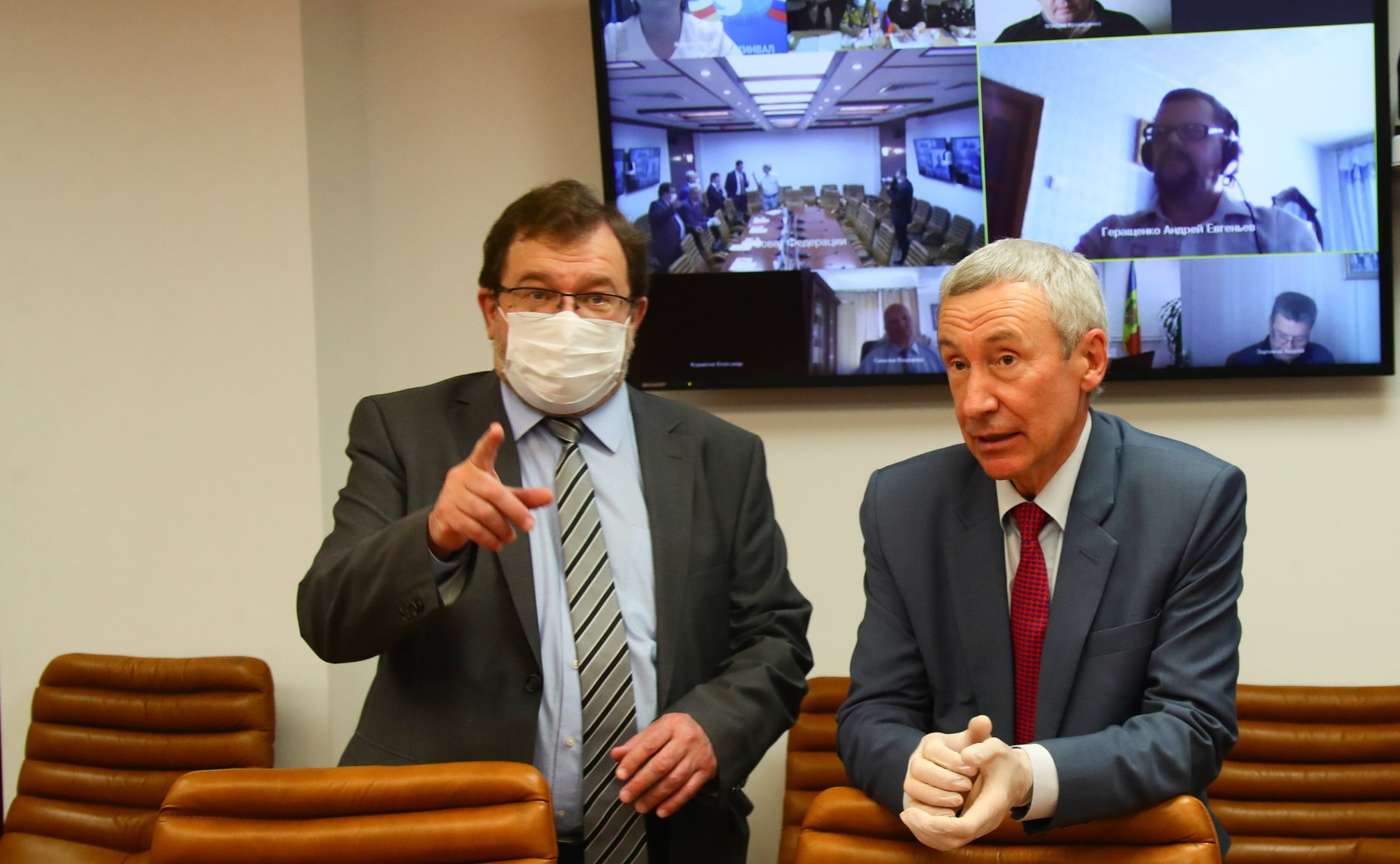 Видеоконференция А. Климова с соотечественниками, проживающими за рубежом