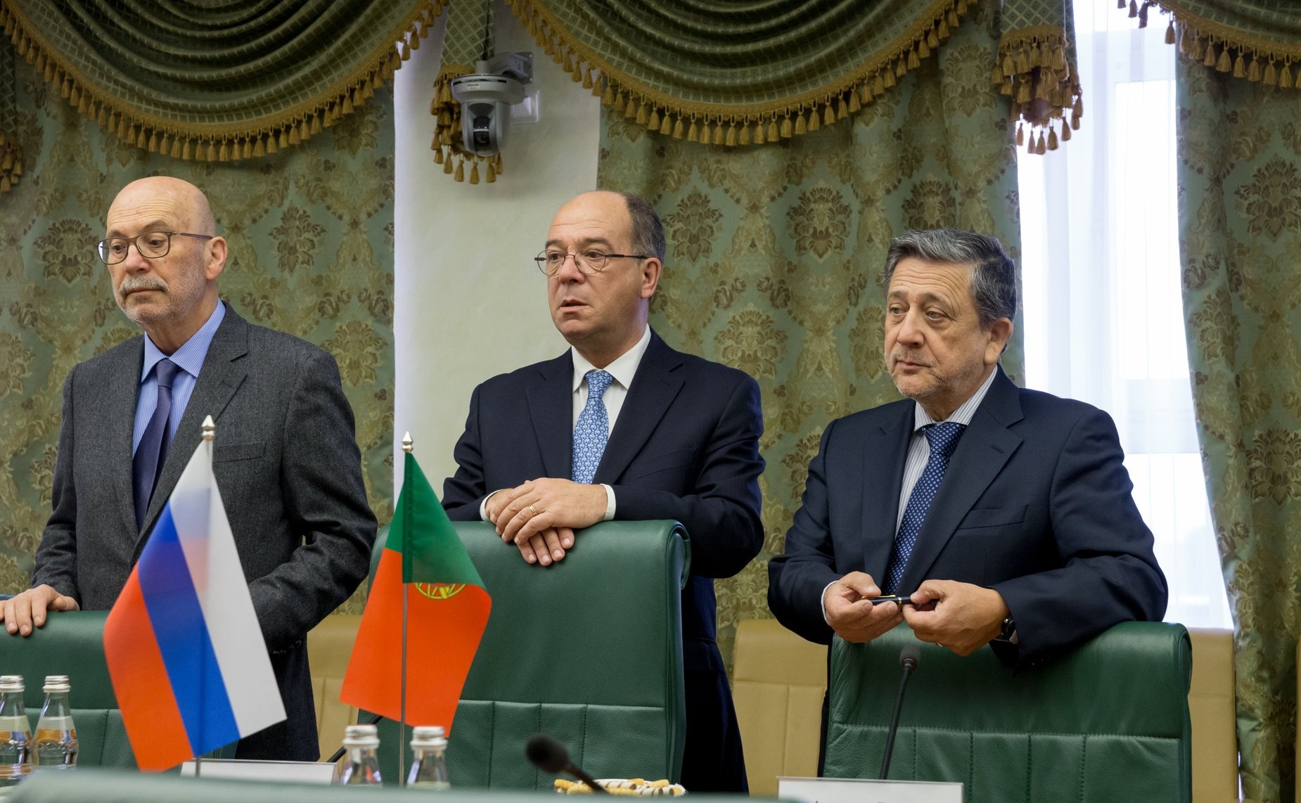 Встреча Игоря Морозова с главой администрации муниципалитета Кашкайш (Португалия) Карлушем Каррейрашом