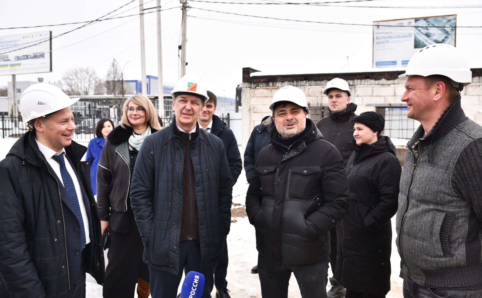 Андрей Яцкин посетил Волейбольный центр Ярославля