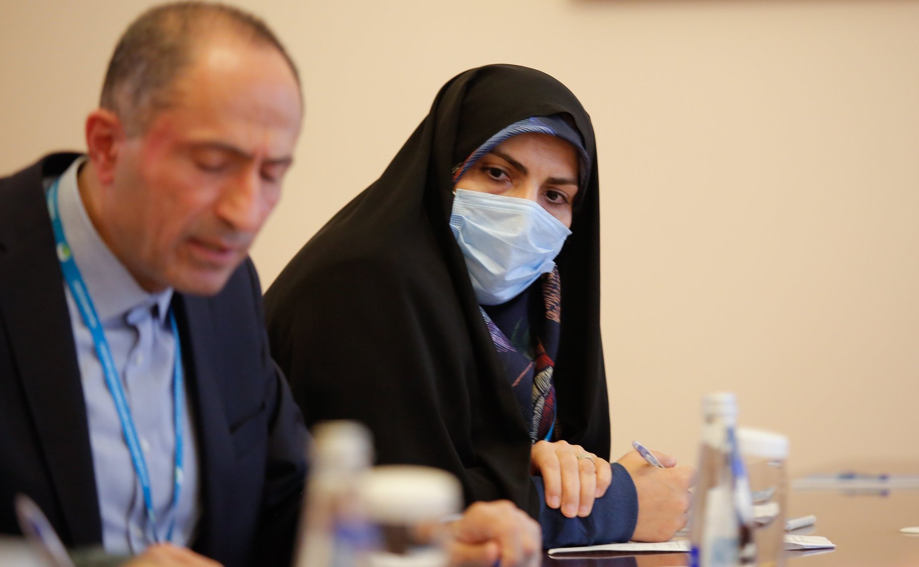 Встреча председателя Комитета СФ по науке, образованию и культуре Лилии Гумеровой с председателем Комитета по делам семьи и женщин Собрания Исламского Совета Исламской Республики Иран Фатимой Гасемпур