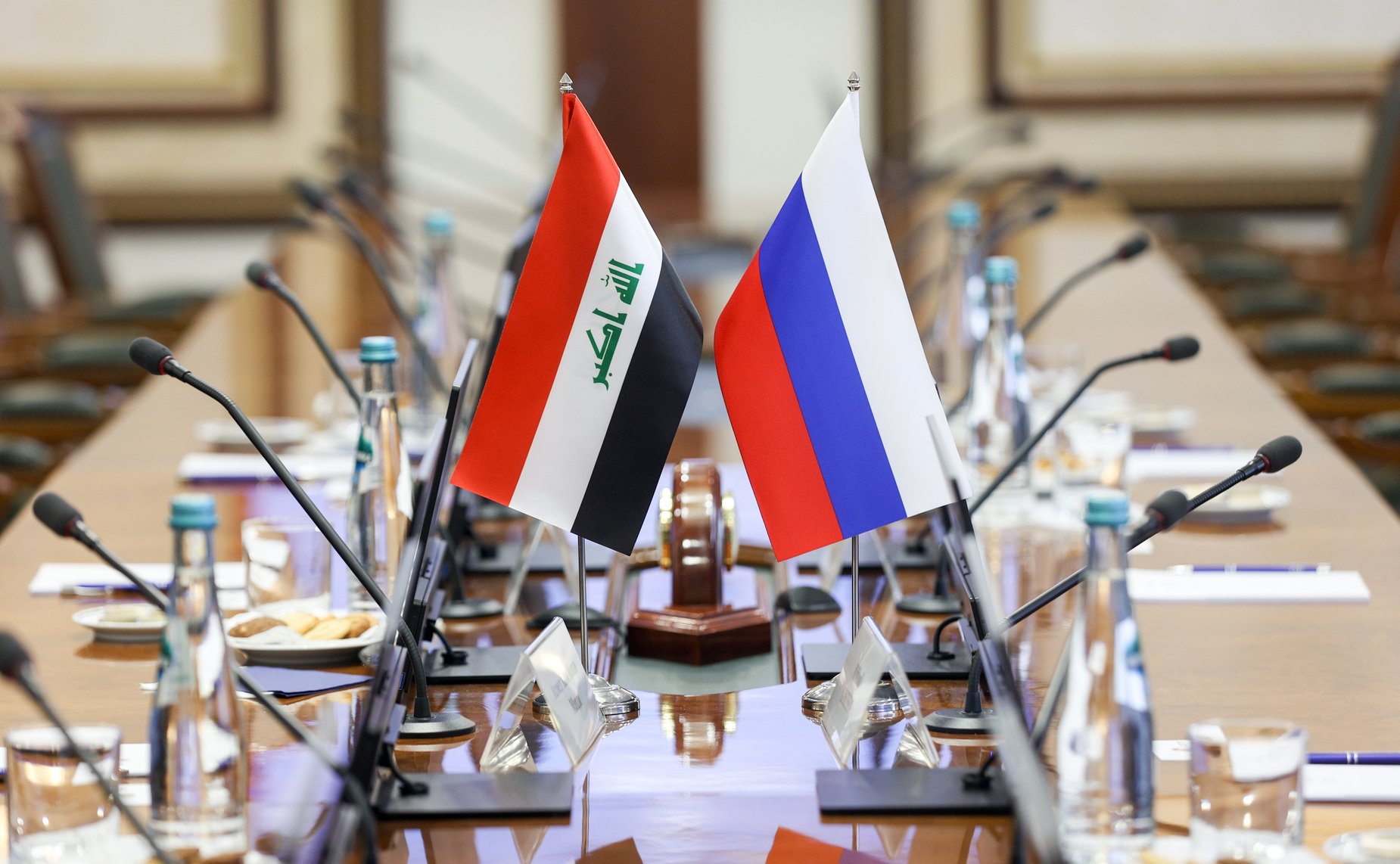 Григорий Карасин принял Чрезвычайного и Полномочного Посла Республики Ирак в Российской Федерации Абдул-Карима Хашима Мустафу