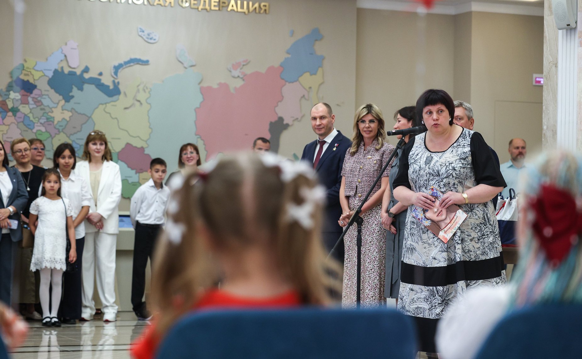 В Совете Федерации состоялось торжественное мероприятие с вручением подарков будущим первоклассникам