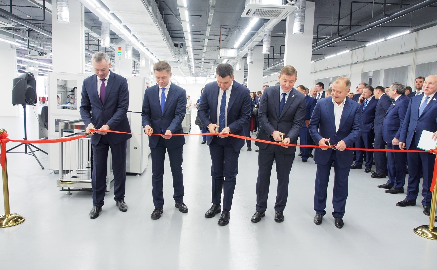 Открытие 2-й очереди предприятия «Элтекс»