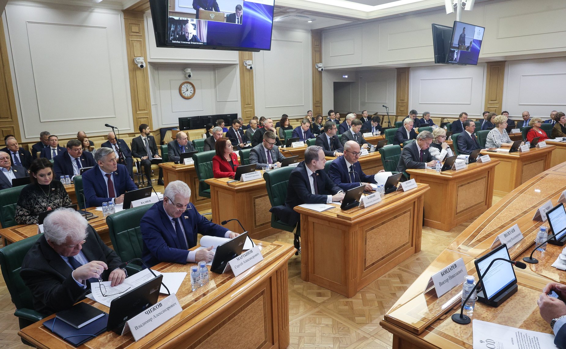Совместное заседание Комитета СФ по конституционному законодательству и государственному строительству, Комитате СФ по обороне и безопасности и Комитета СФ по федеративному устройству, региональной политике, МСУ и делам Севера