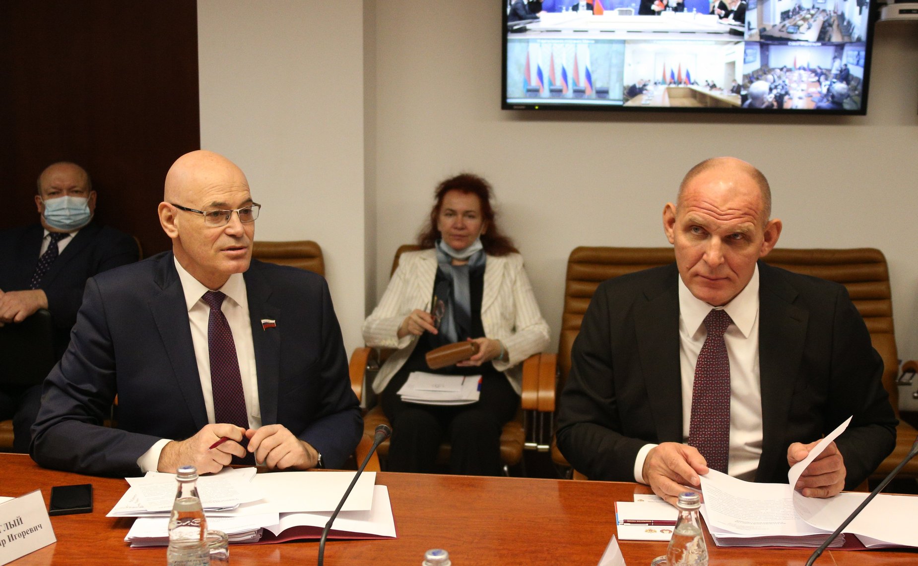 Сенаторы приняли участие в пятьдесят девятой сессии Парламентского Собрания Союза Беларуси и России