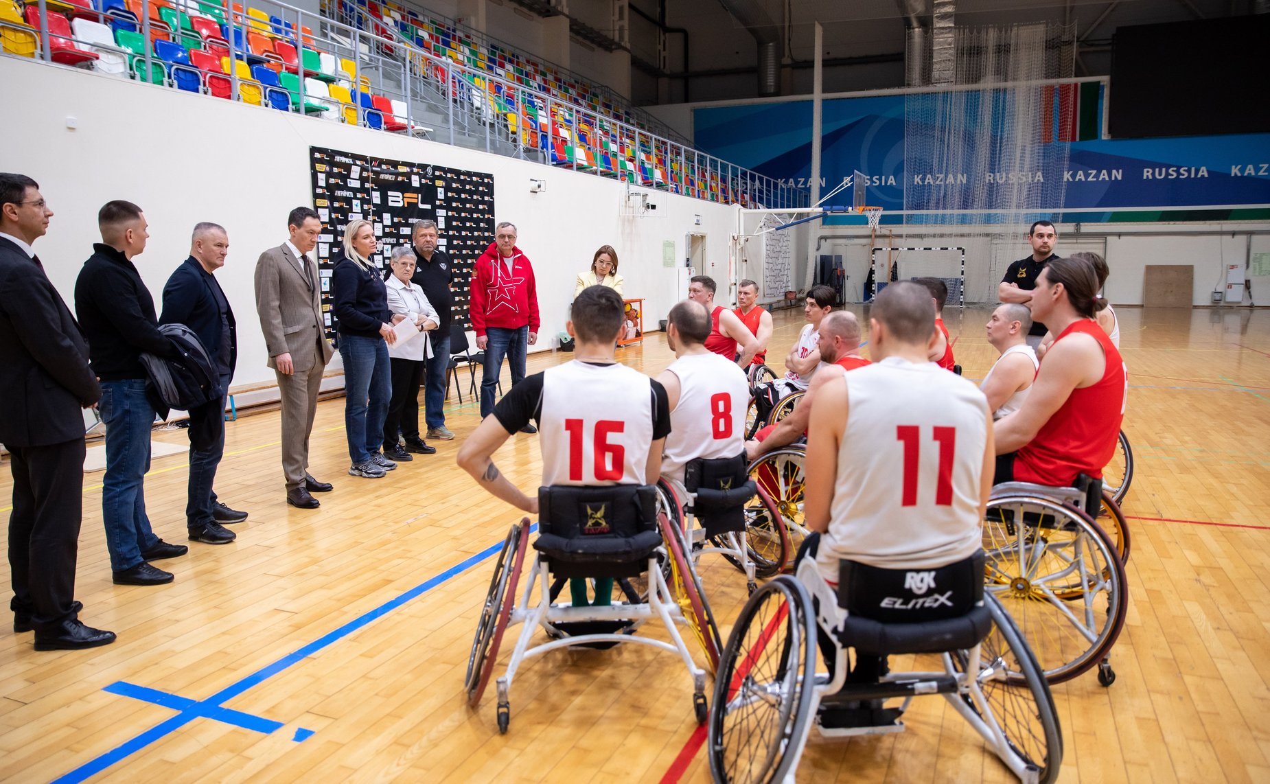 Сенаторы посетили спорткомплекс «Тулпар»