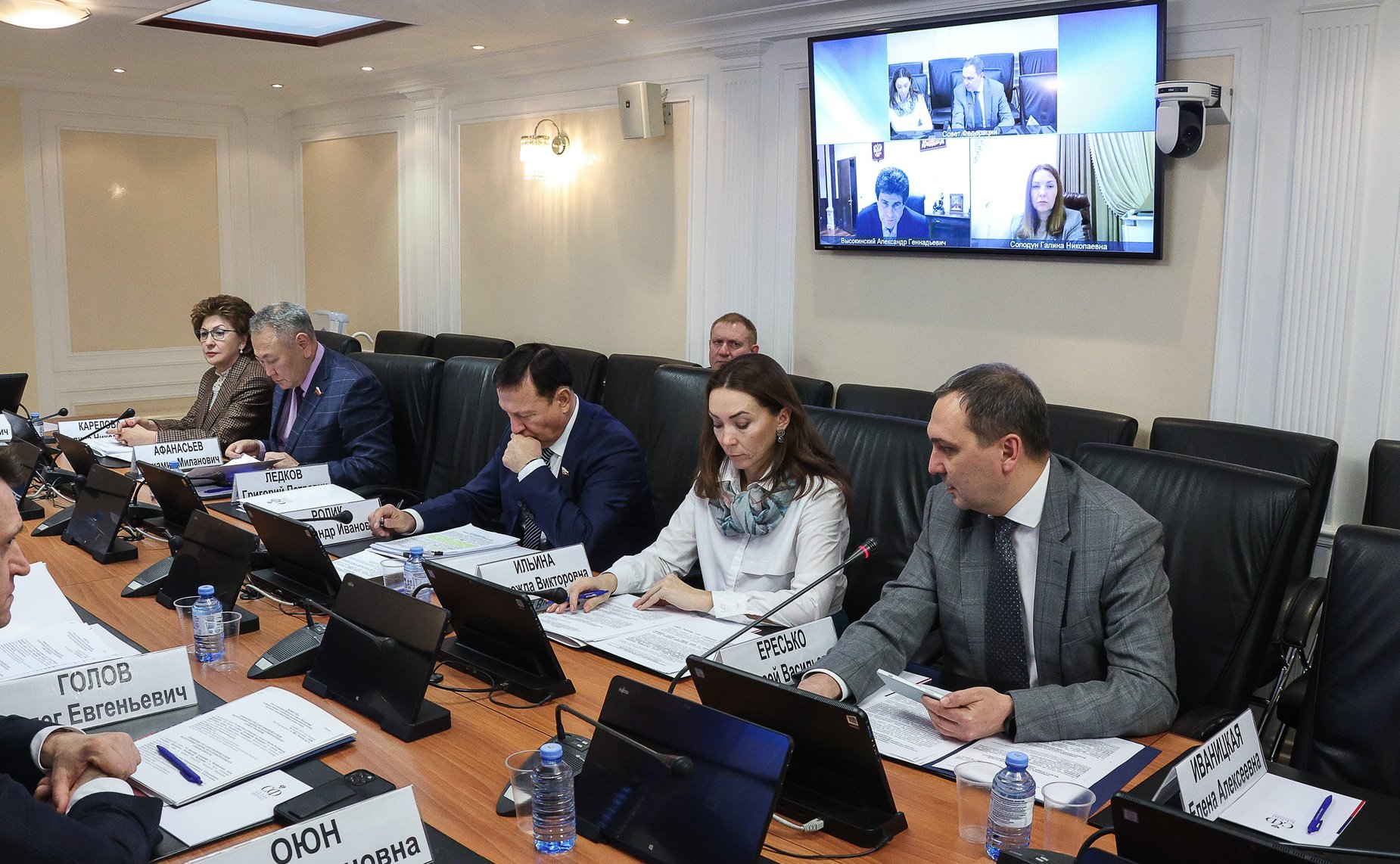 Заседание Комитета СФ по федеративному устройству, региональной политике, МСУ и делам Севера