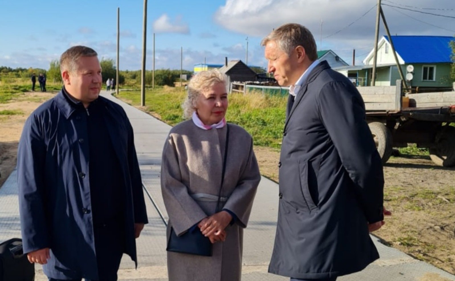 Денис Гусев в ходе работы в регионе принял участие в открытии нового детского сада в селе Несь муниципального образования «Канинский сельсовет» Заполярного района