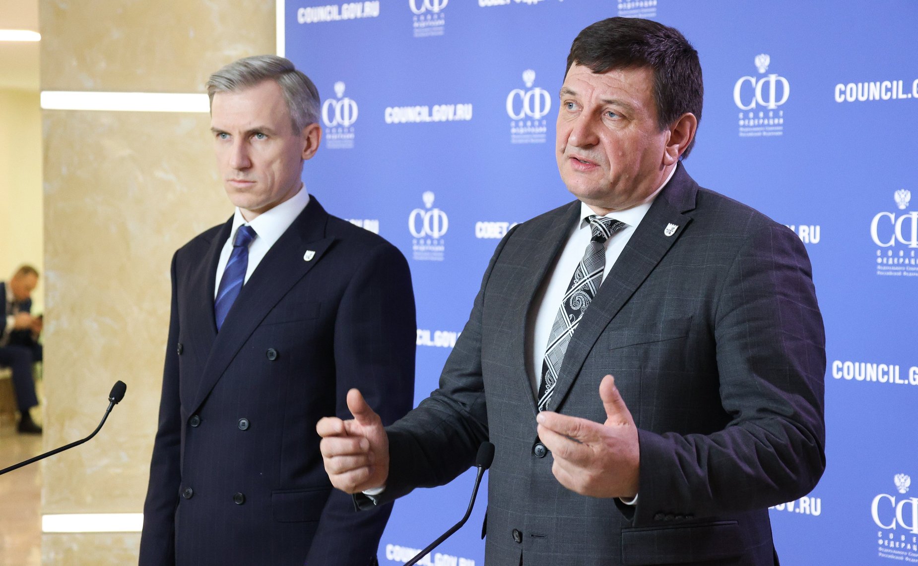 Пресс-подход руководителей Смоленской области