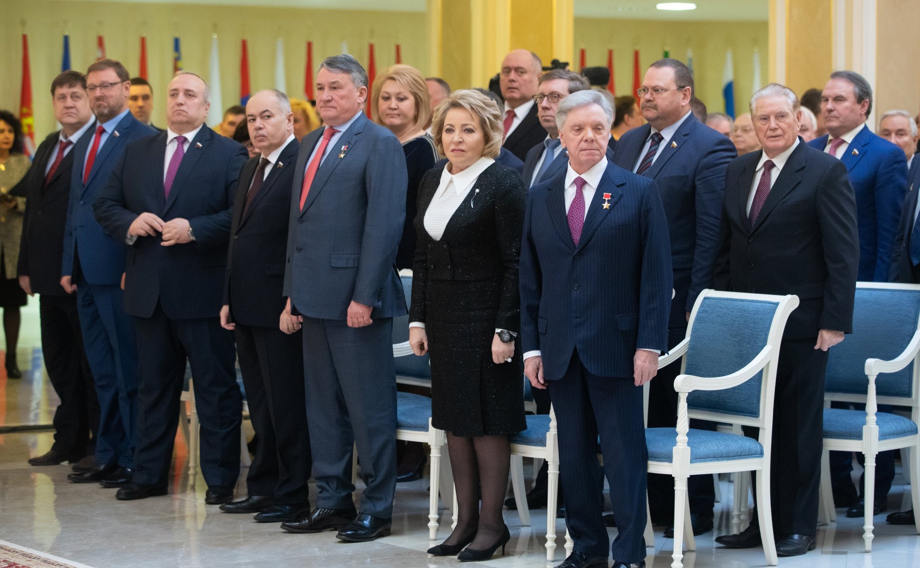 Торжественный прием от имени Председателя СФ для руководителей и представителей ветеранских организаций