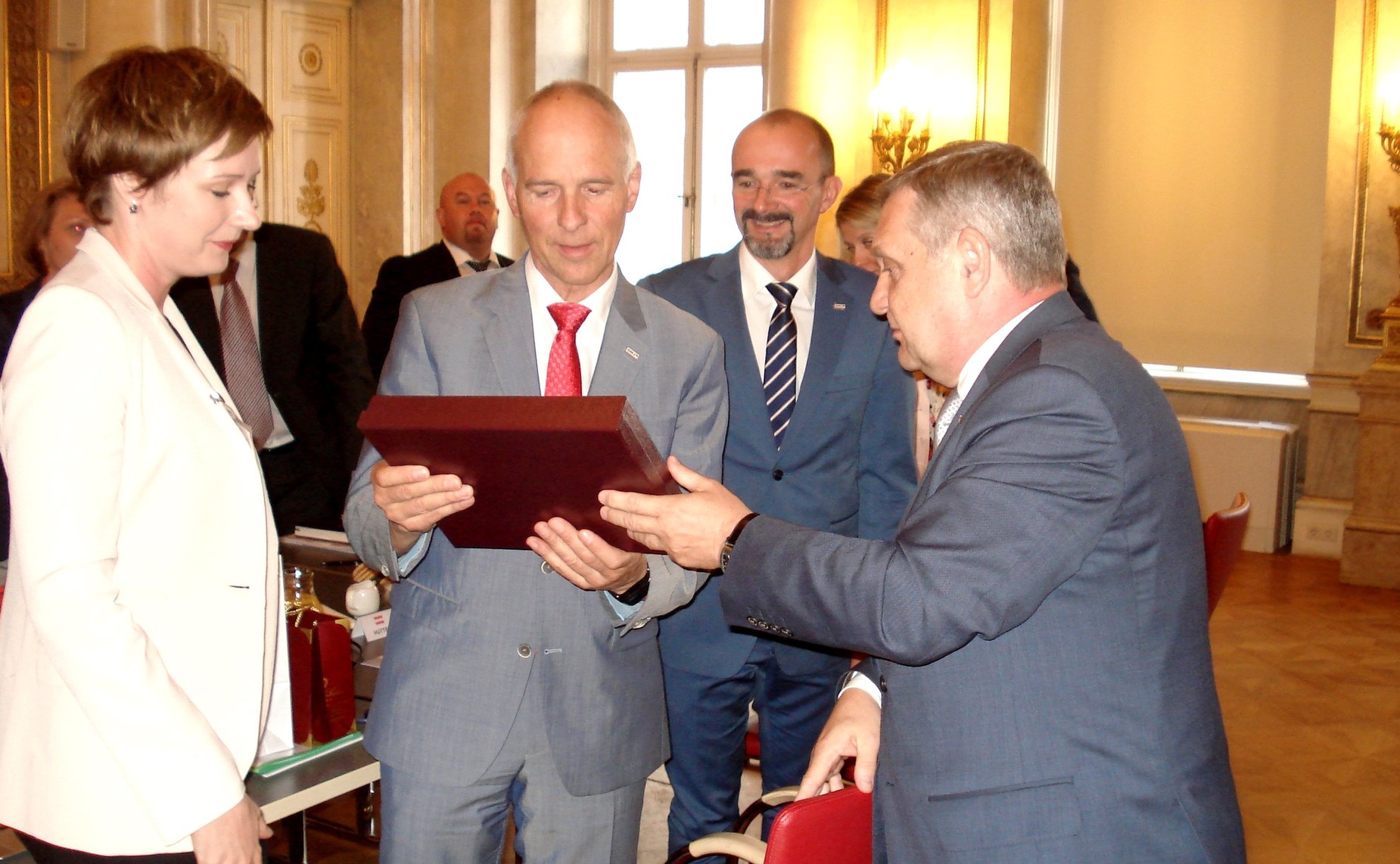 Визит делегации Комитета Совета Федерации по обороне и безопасности в Австрию