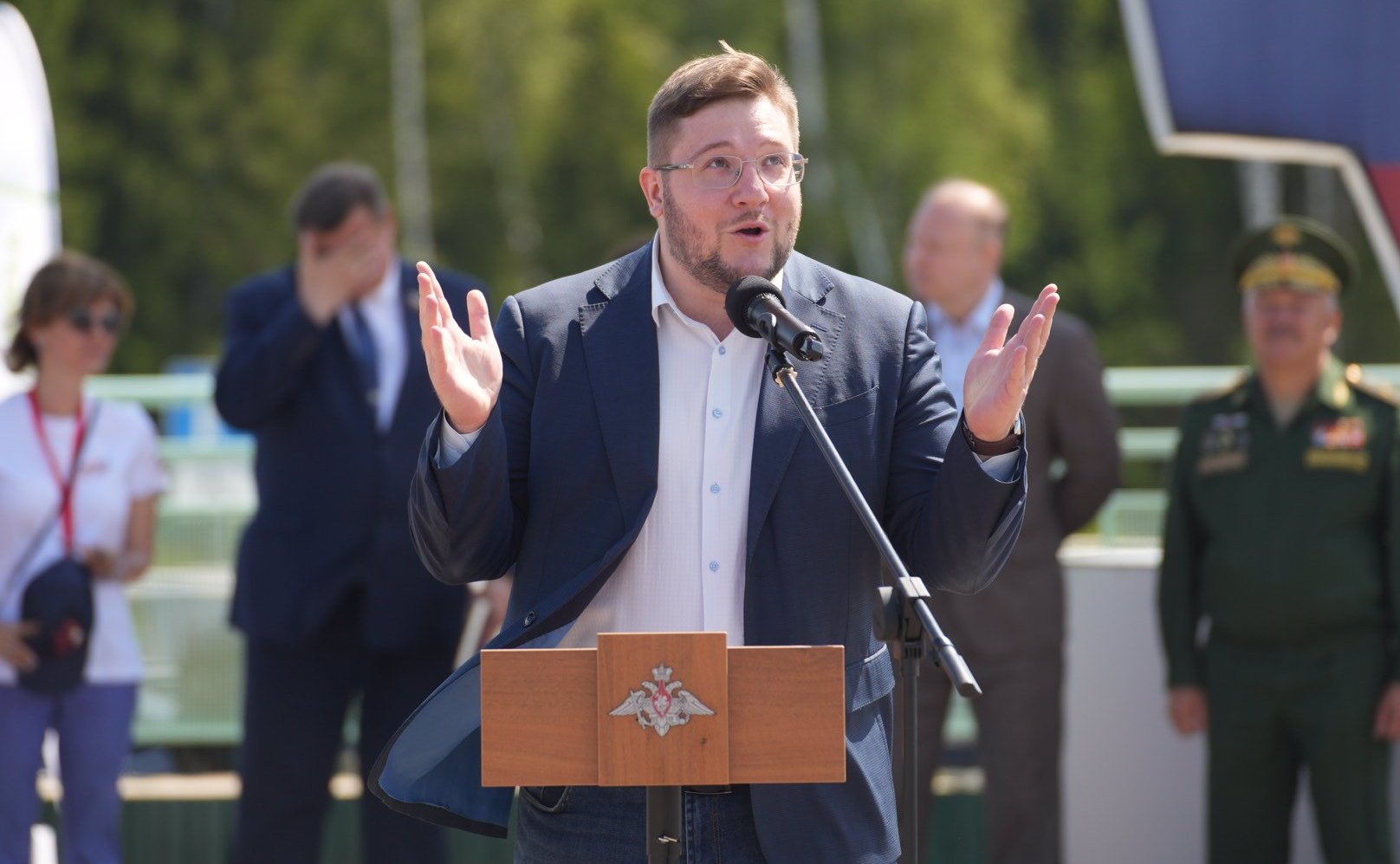 Участники проекта «Поезд Памяти» посетили Центральный парк ВС РФ «Патриот»