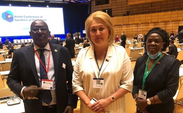 Лилия Гумерова выступила в ходе тематической панельной дискуссии «Парламенты и глобальное управление: незавершенная повестка дня», состоявшейся в рамках 5-й Всемирной конференции спикеров парламентов в Вене