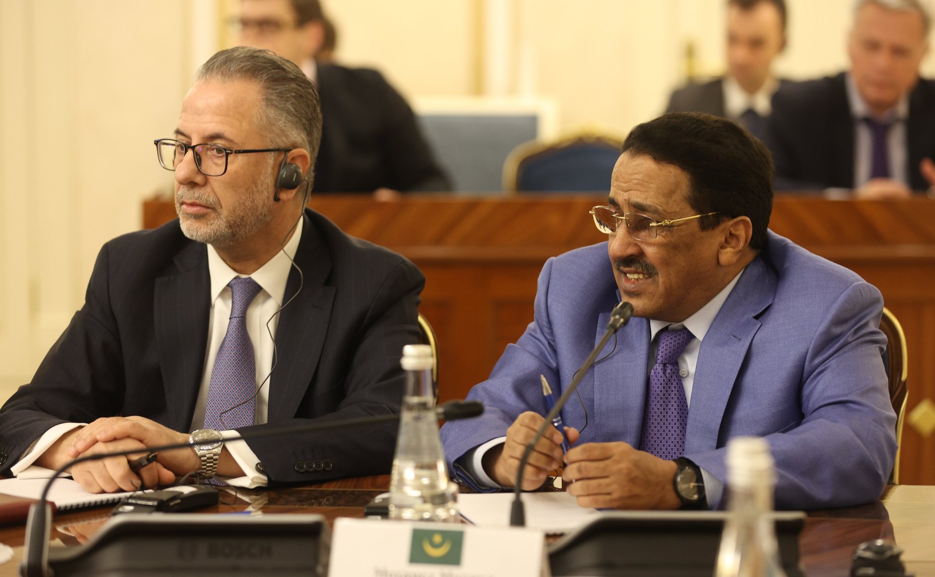 Встреча заместителя Председателя СФ Константина Косачева с главами дипломатических представительств арабских государств, аккредитованных в РФ