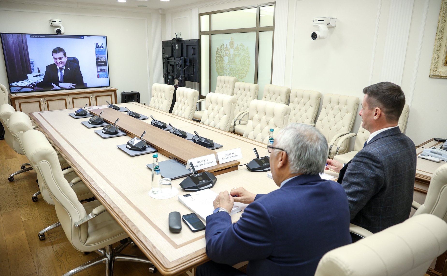 Участие сенаторов Российской Федерации в заседании Постоянной комиссии ПА ОДКБ по политическим вопросам и международному сотрудничеству