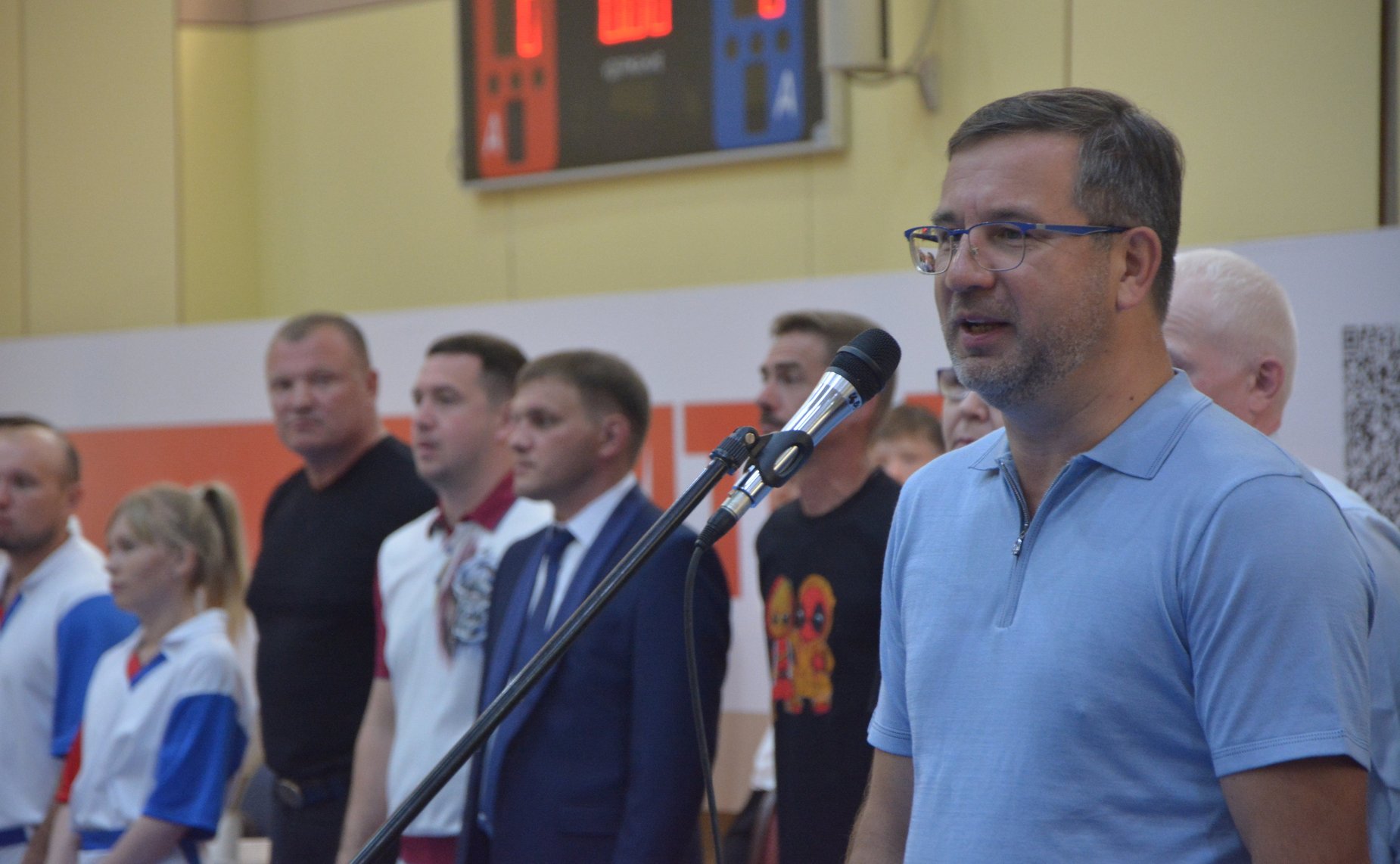 Николай Владимиров поприветствовал участников Чемпионата России по спорту слепых в дисциплине САМБО