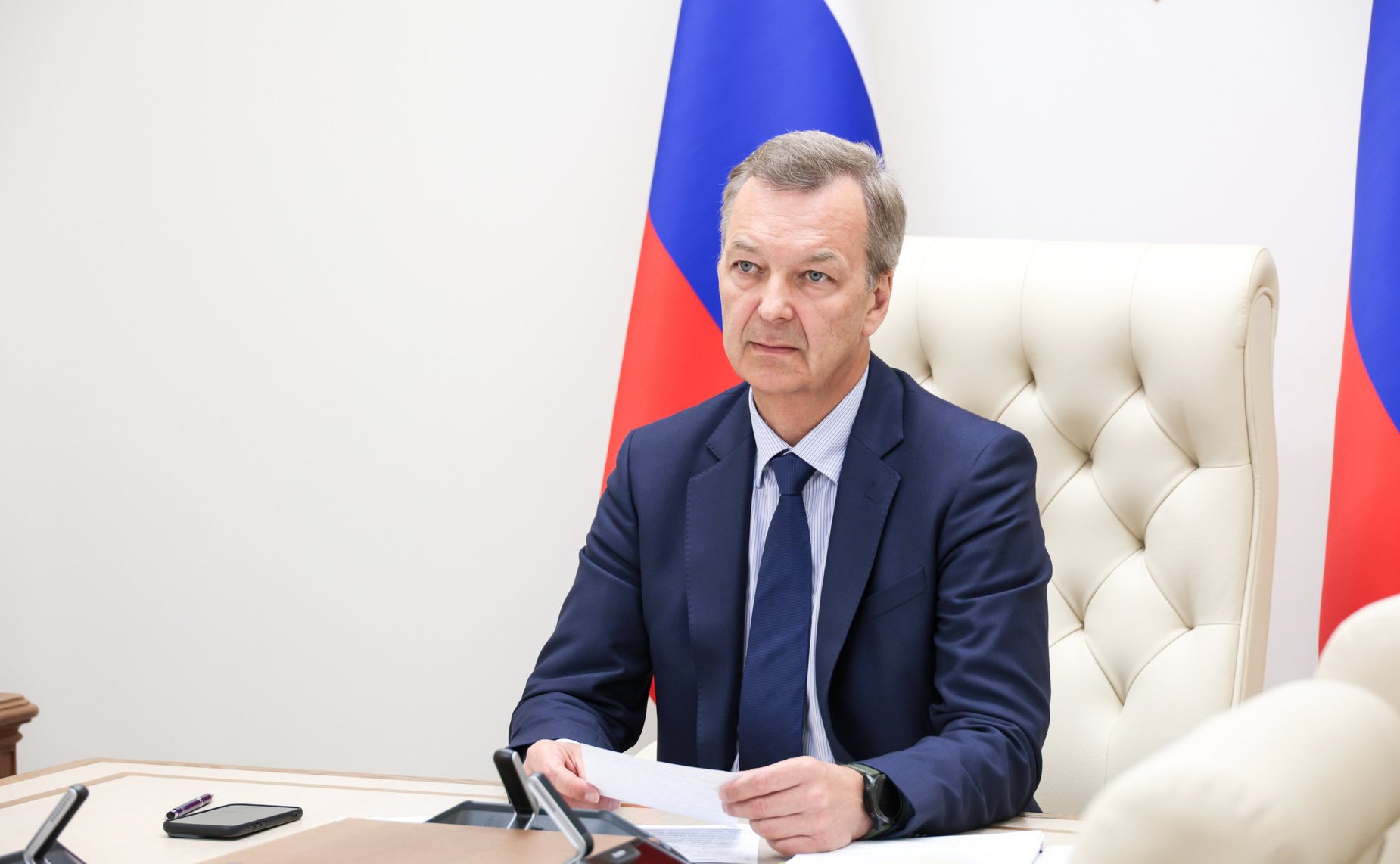 Первый заместитель Председателя Совета Федерации Андрей Яцкин принял участие в заседании комиссии Государственного Совета РФ по направлению «Энергетика»