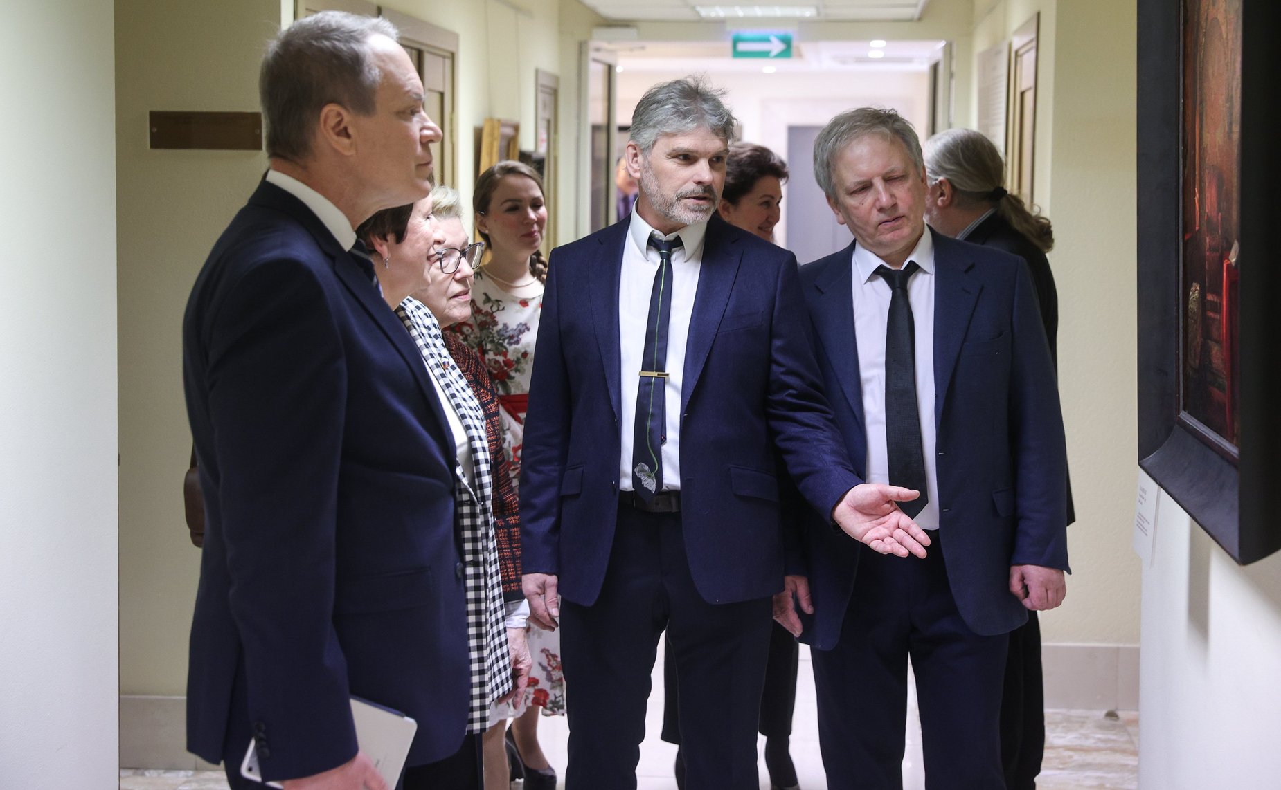 Открытие в Совете Федерации выставки картин художников творческого объединения «Русский мир»