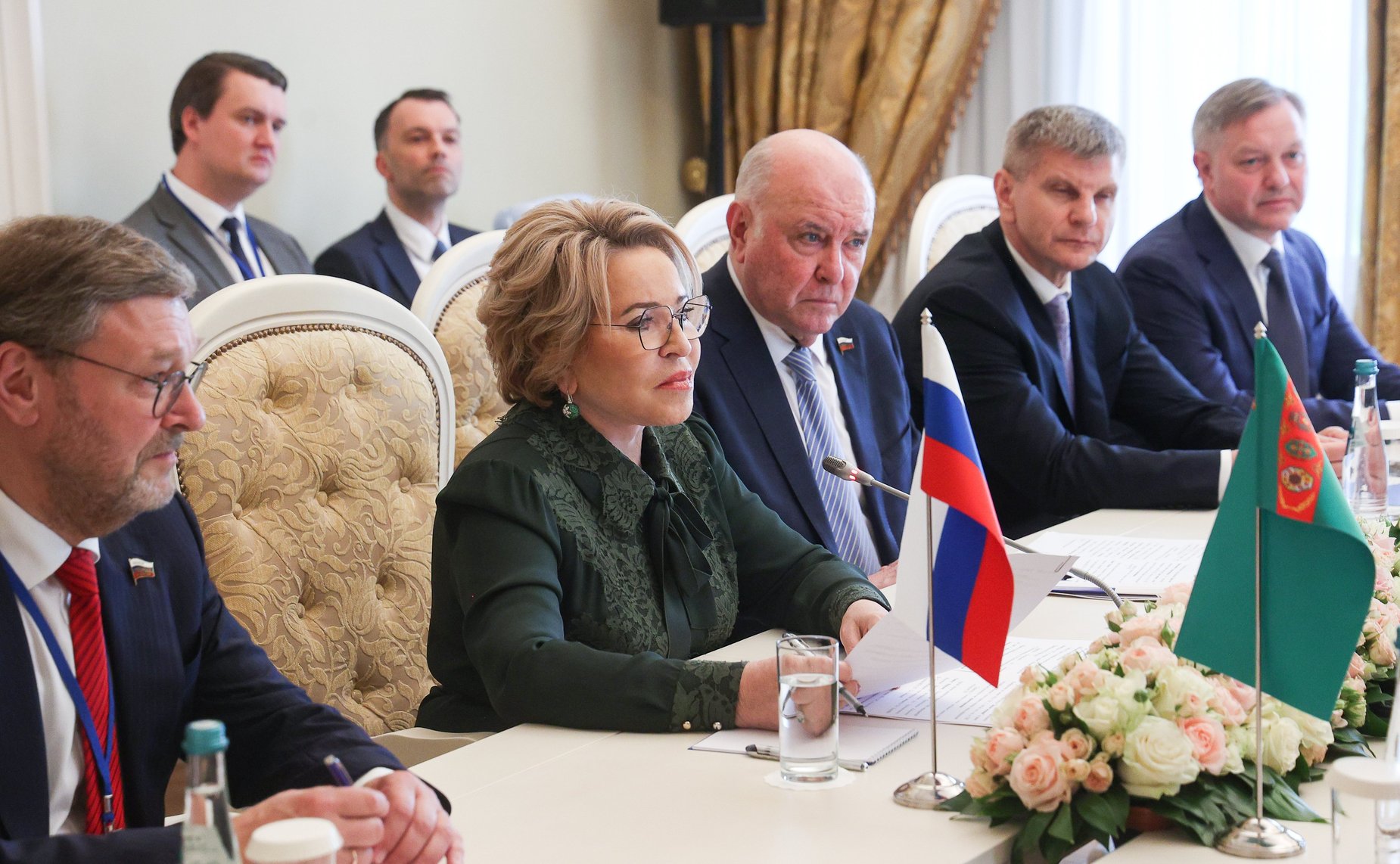 Валентина Матвиенко провела встречу с Председателем Меджлиса Туркменистана Дуньягозель Гулмановой