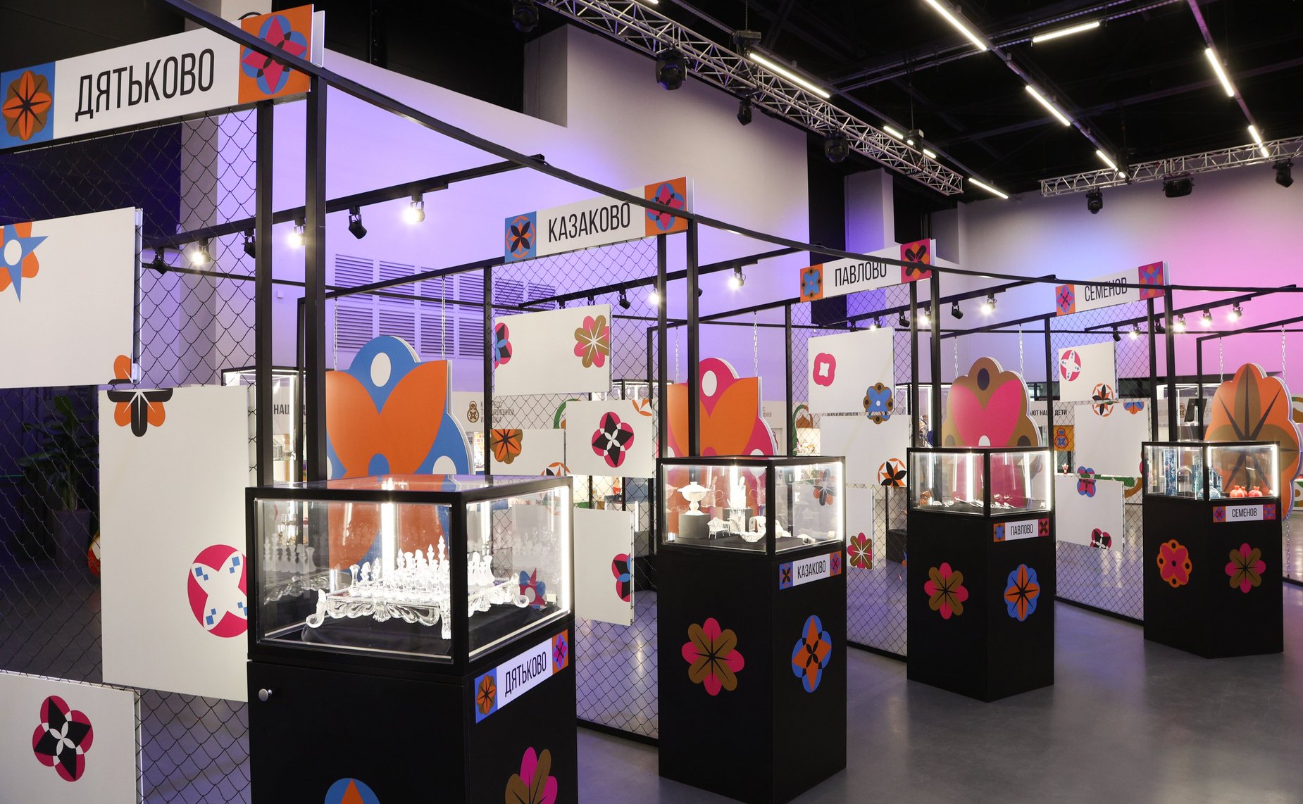 Осмотр экспозиции «Города и промыслы»